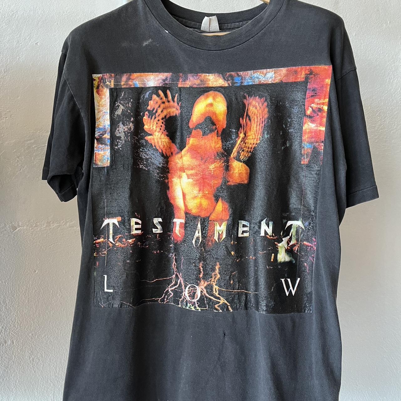 Testament “Low” Tee from Album Release 1994 Good | Depop