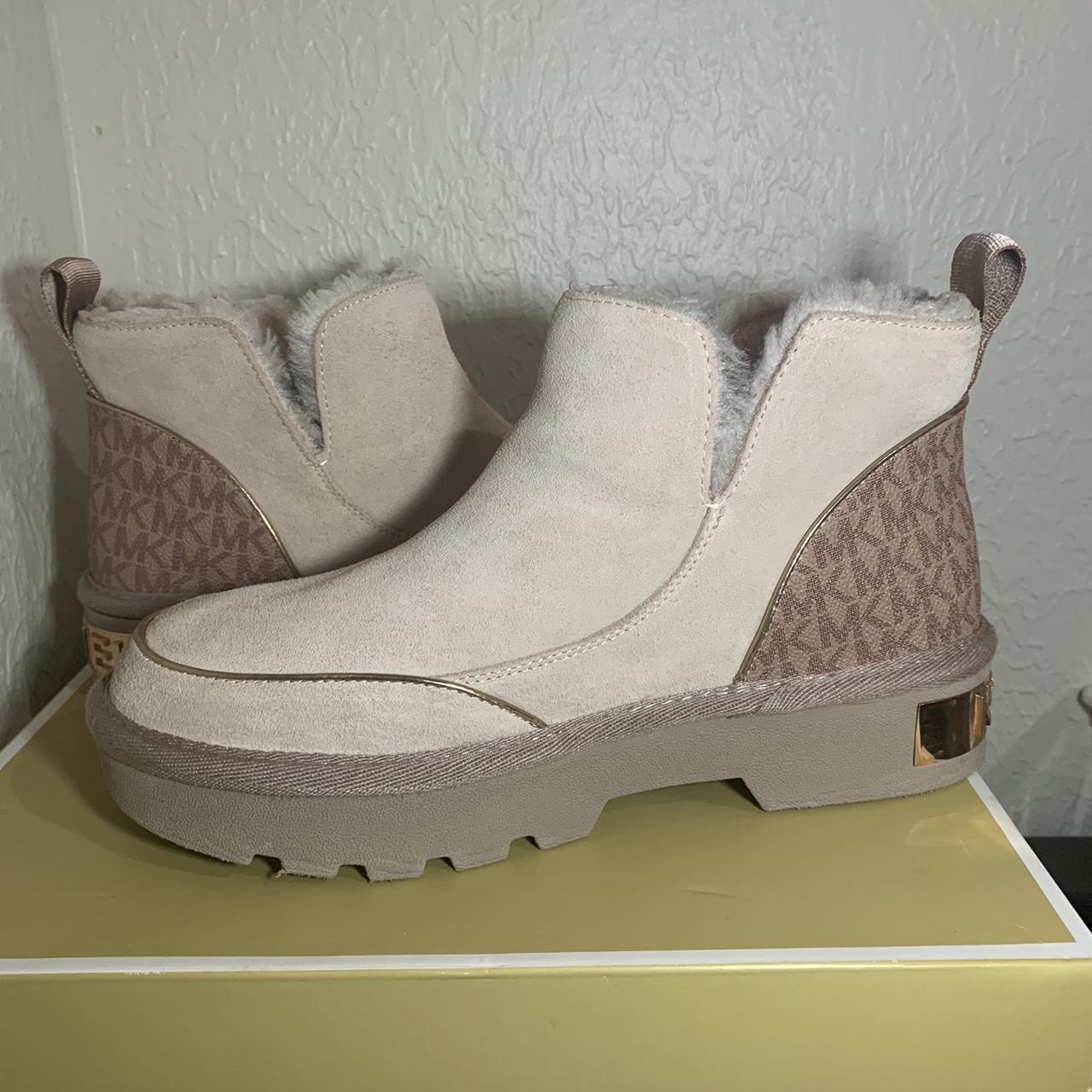 Michael kors pink on sale boots