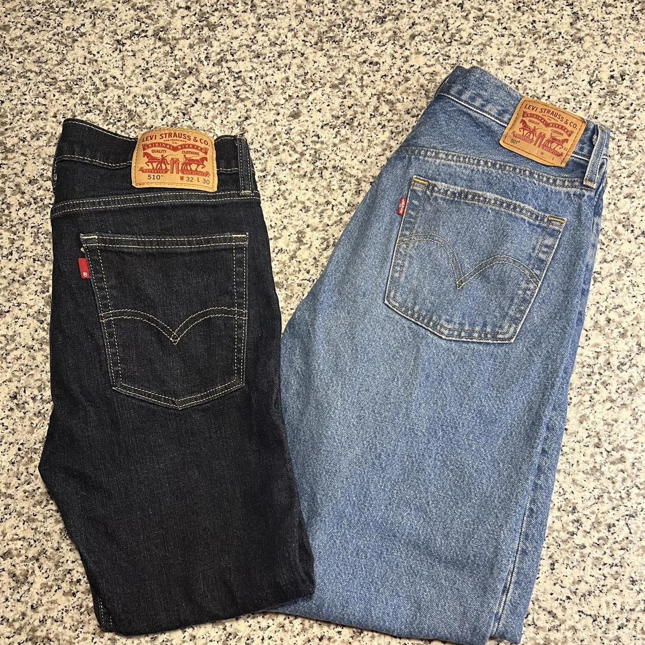 Levi’s 510 and 501 510 fit smaller than labeled,... - Depop