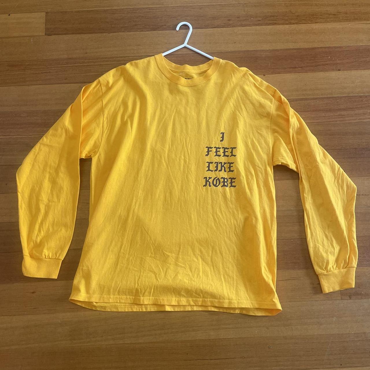 I feel like kobe yellow store long sleeve