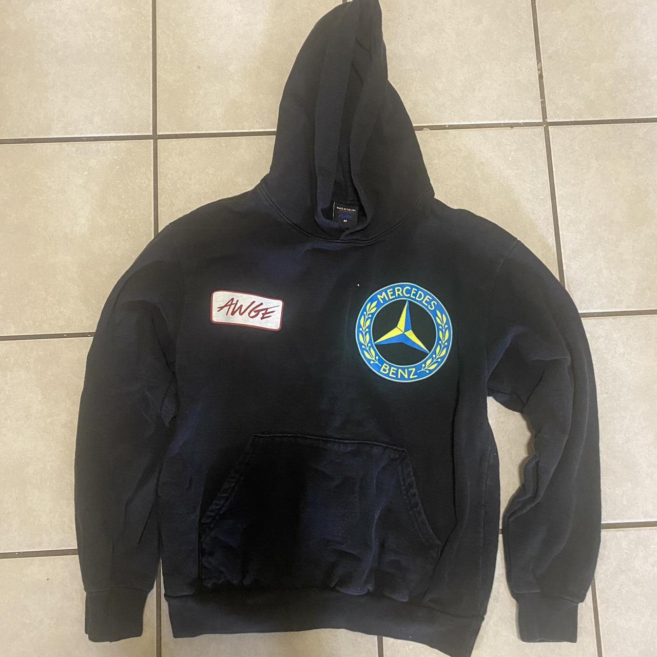 A$AP Rocky AWGE x Mercedes Benz hot Hoodie (Black)