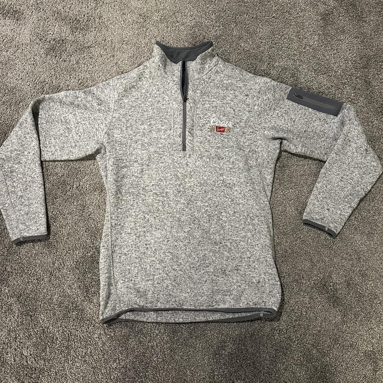 Coors Banquet quarter zip Medium Depop