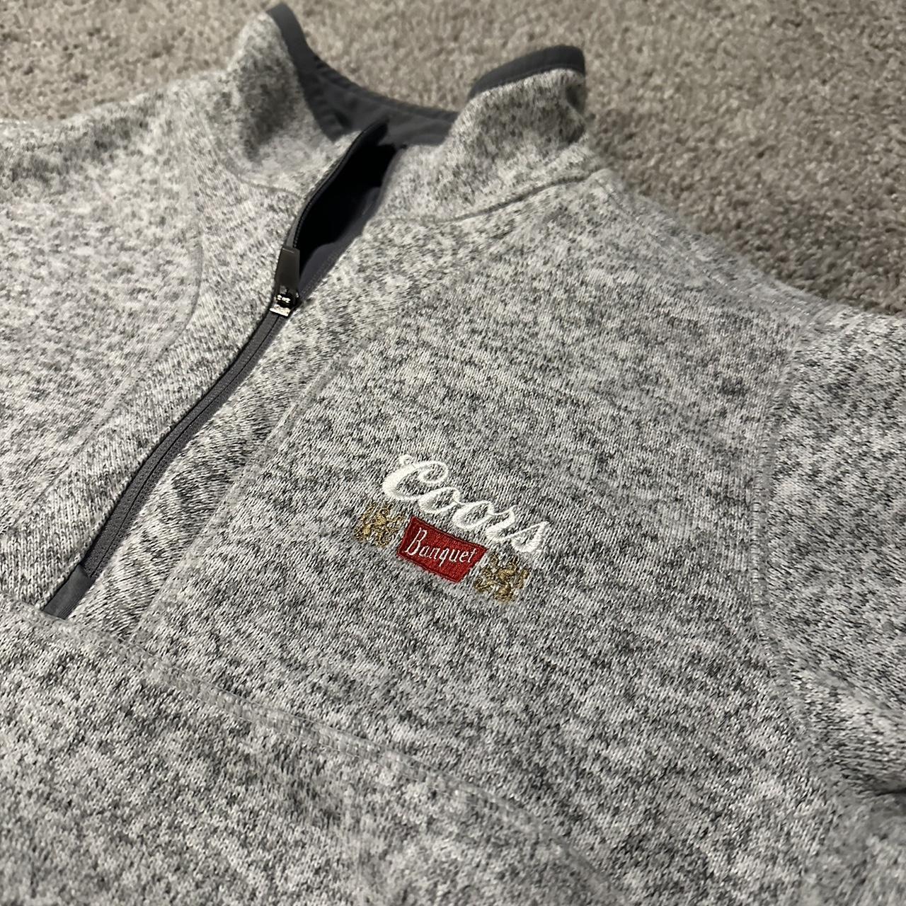 Coors Banquet quarter zip Medium Depop