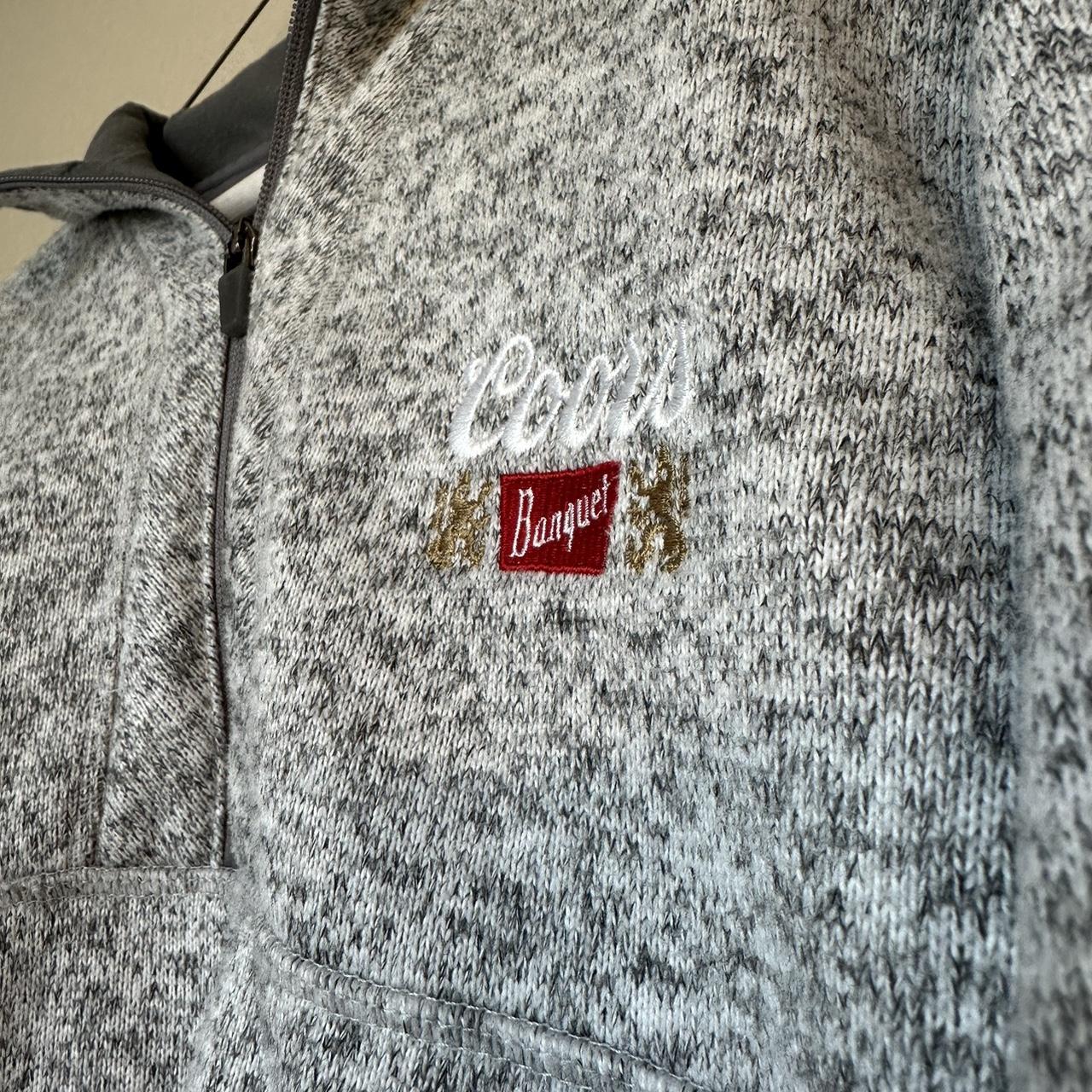 Coors Banquet quarter zip Medium Depop