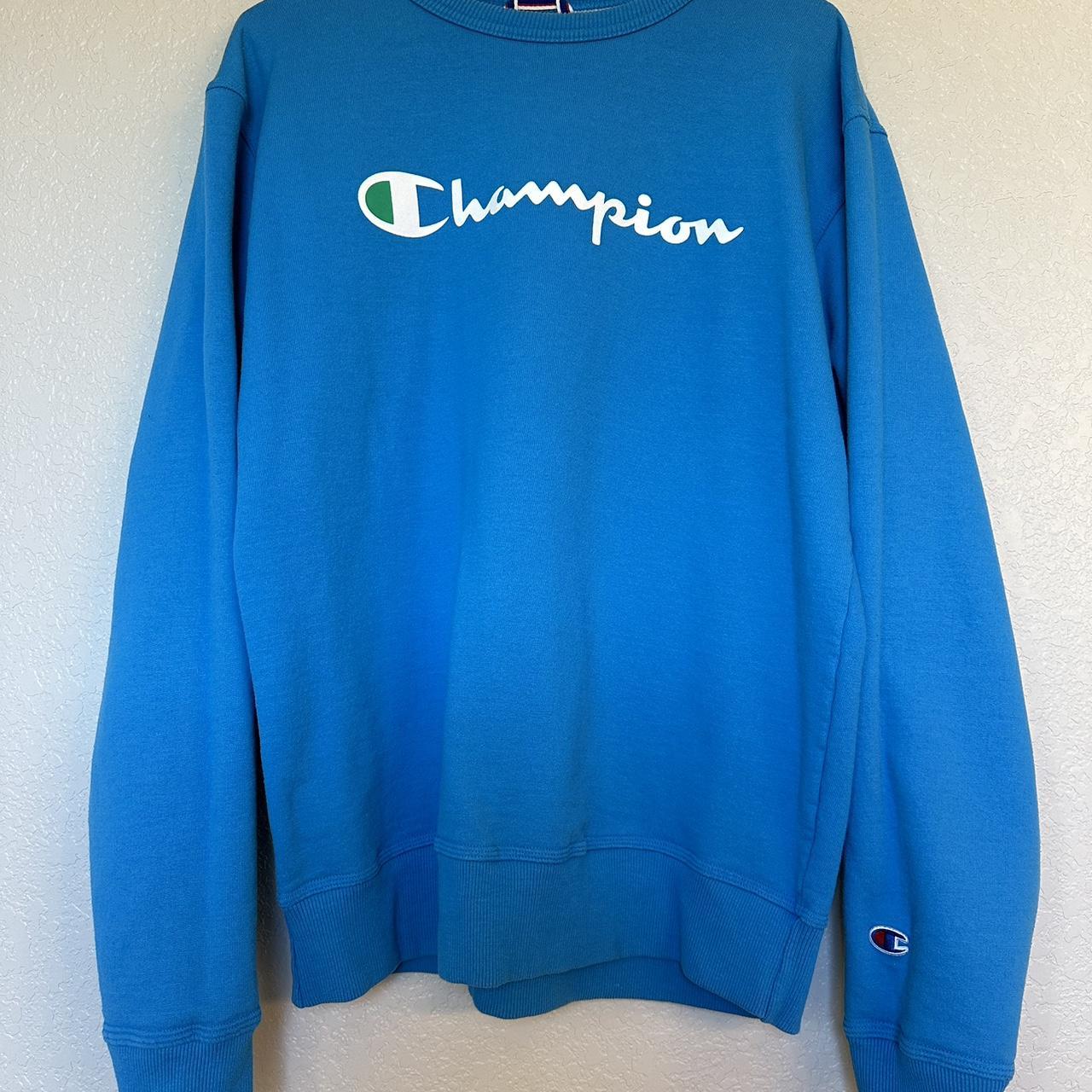 Champion sweatshirt clearance depop