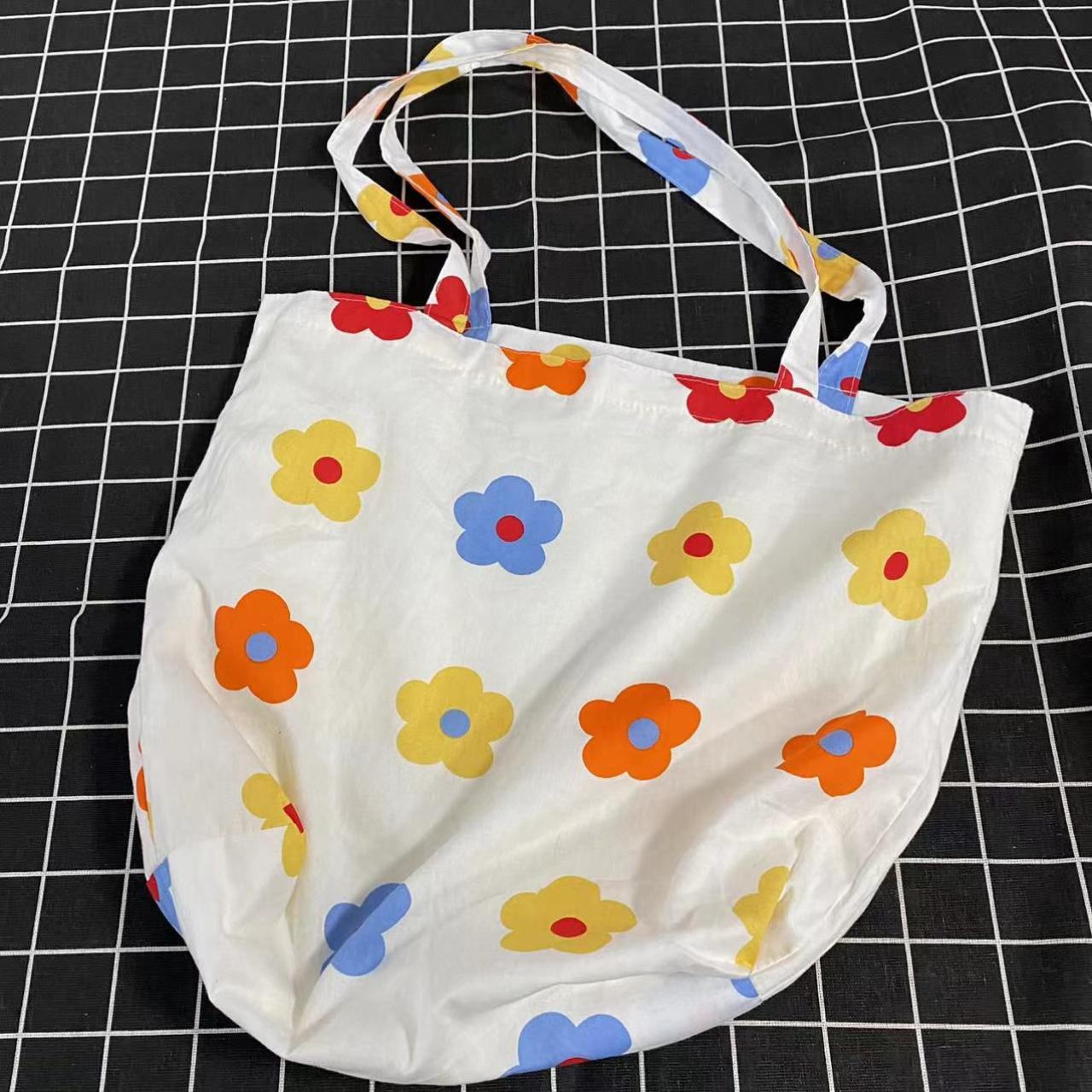 Lightweight Literary Cotton Bag Student Shopping Bag - Depop