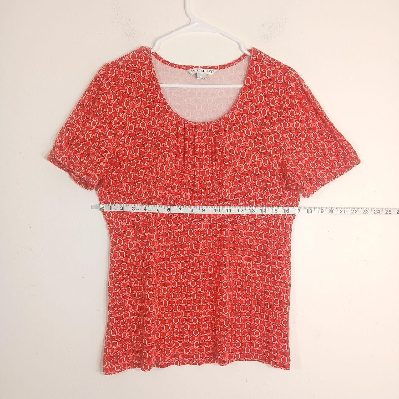 Pendleton Women's Blouse - Red - L – Pendleton Wo… - image 6
