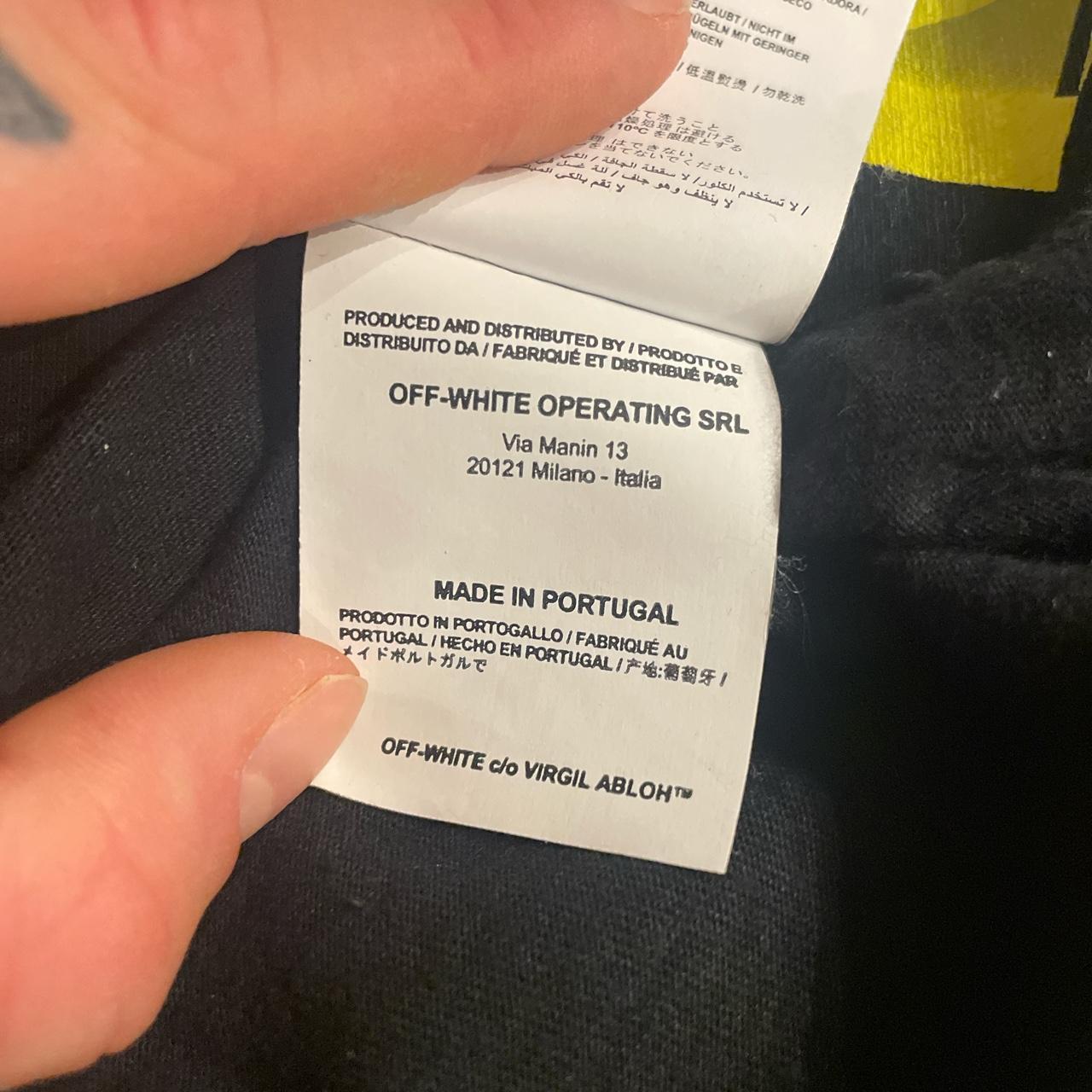 Off-White long sleeved top 🔥 Original 2013 Depop