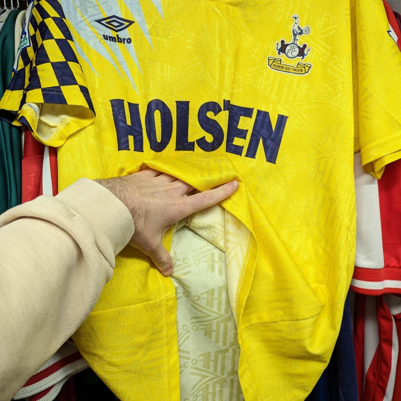 Spurs 1992 away sales shirt