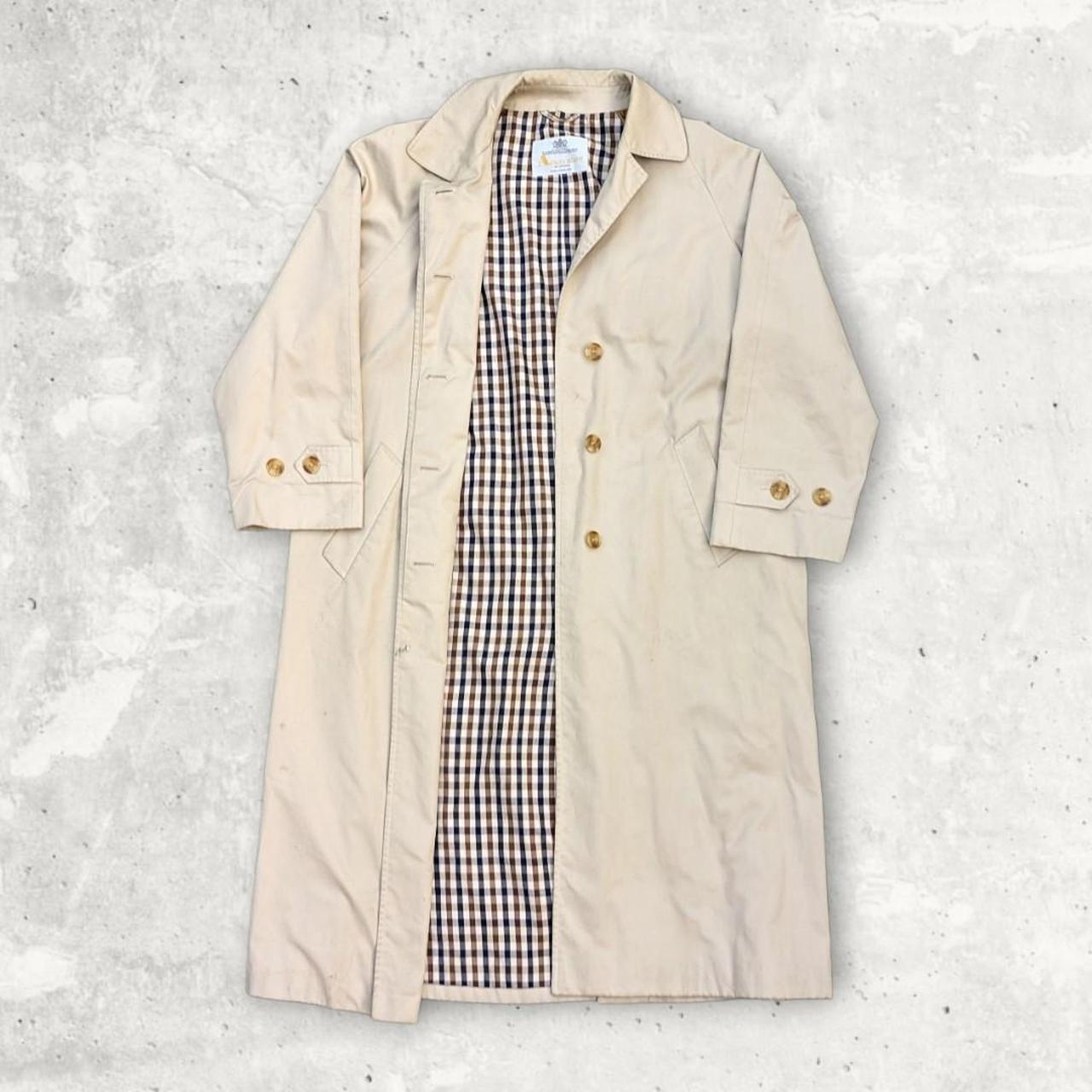 Retro Aquascutum Trench Jacket Code TB180