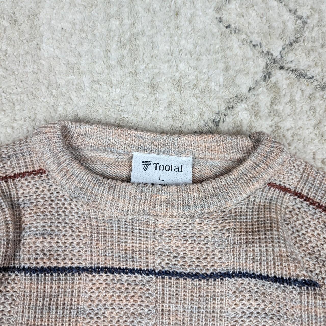 Vintage 90s Cream Baggy Knit Code: AP597 🌊 | Depop