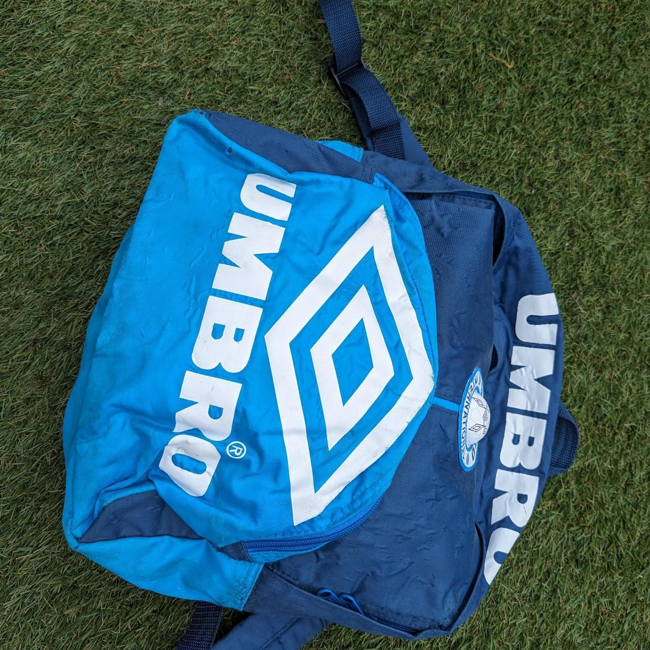 Vintage 90s Man City Umbro Bag Code: HM50 Depop