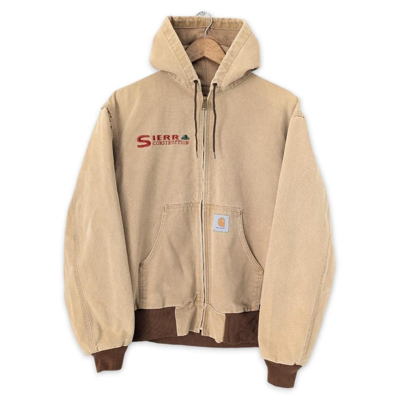 Tan carhartt hoodie hotsell