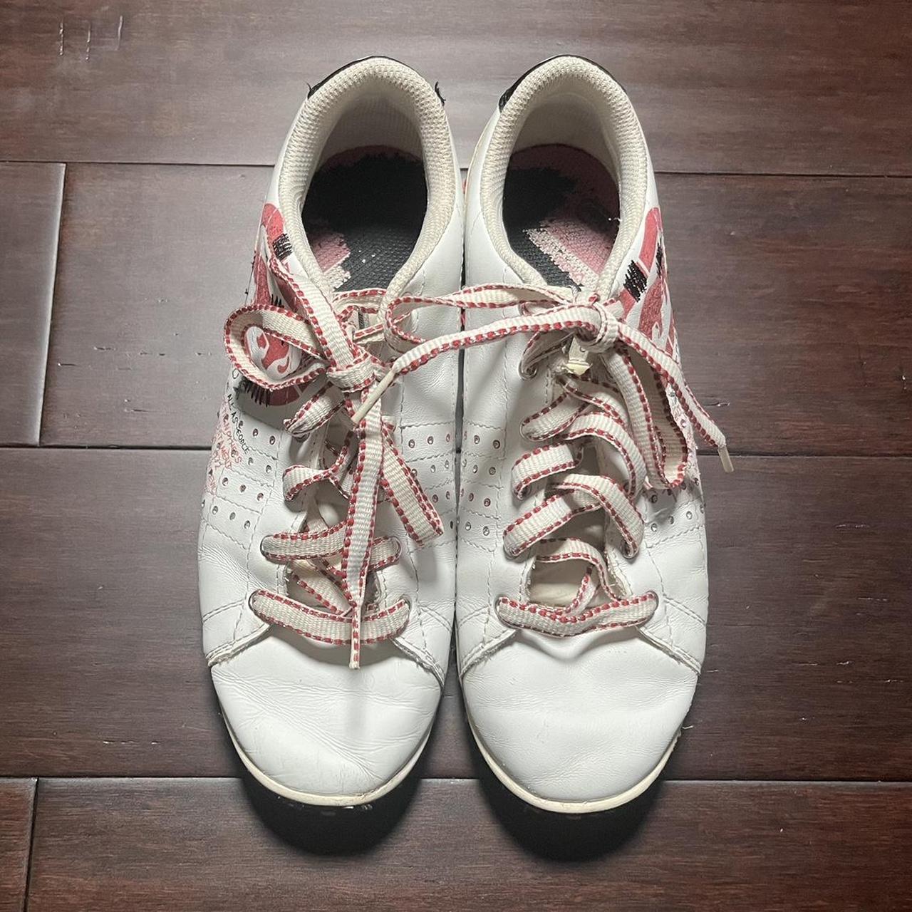 Ecko UnItd. Pink & white bedazzled shoes Good... - Depop