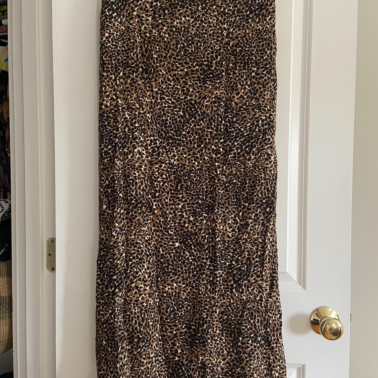 Cheetah skirt old navy hotsell