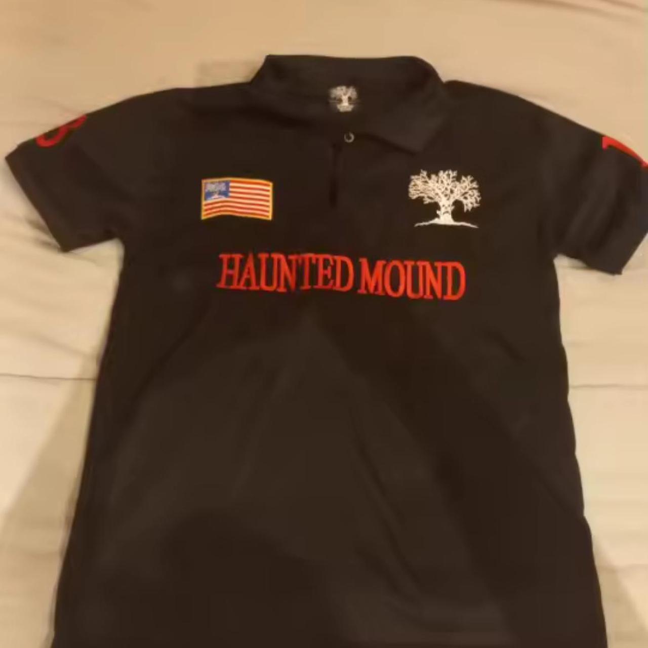 Haunted Mound polo shirt #HauntedMound | Depop