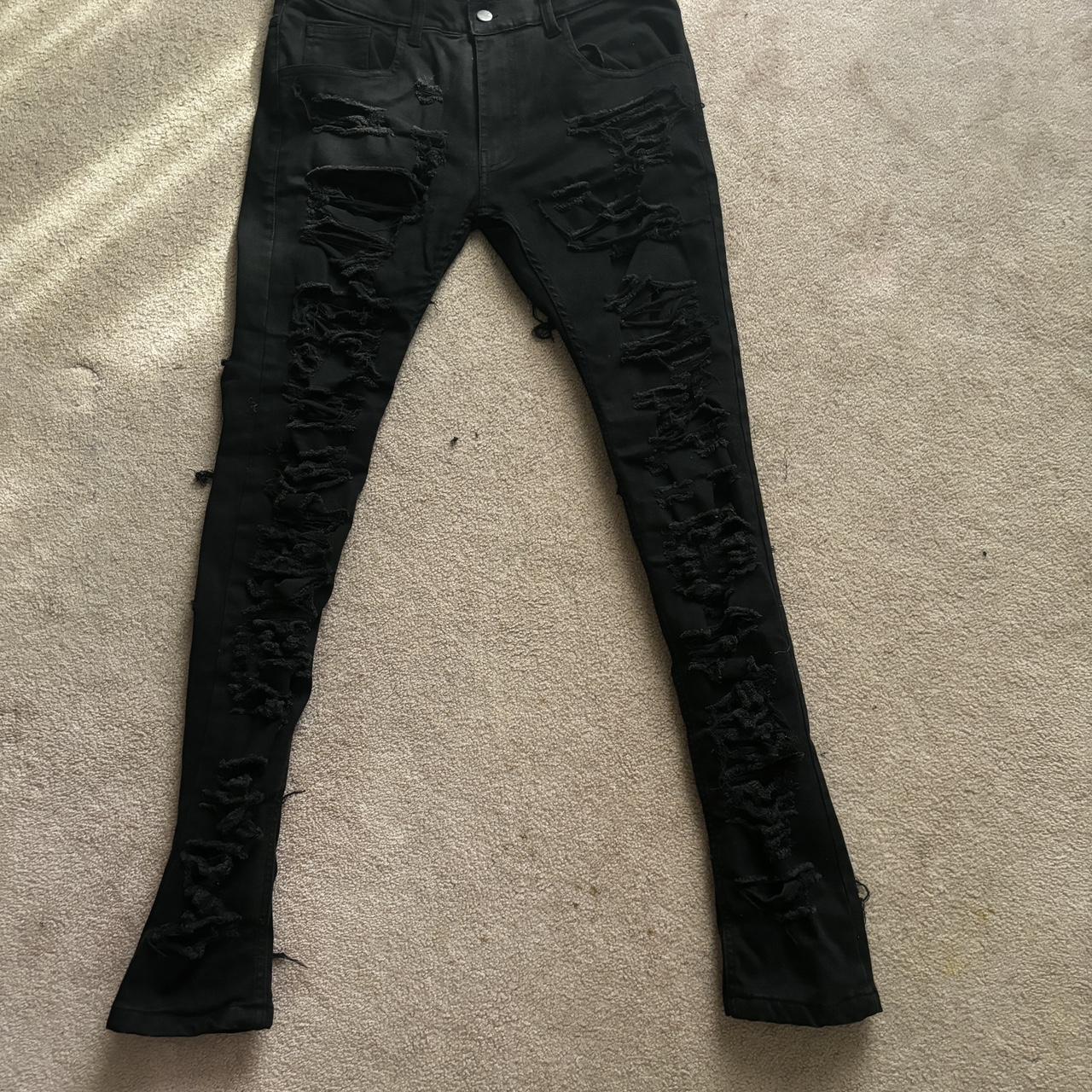 LifeOfAnOutsiderz fashion Skinny Ripped Denim