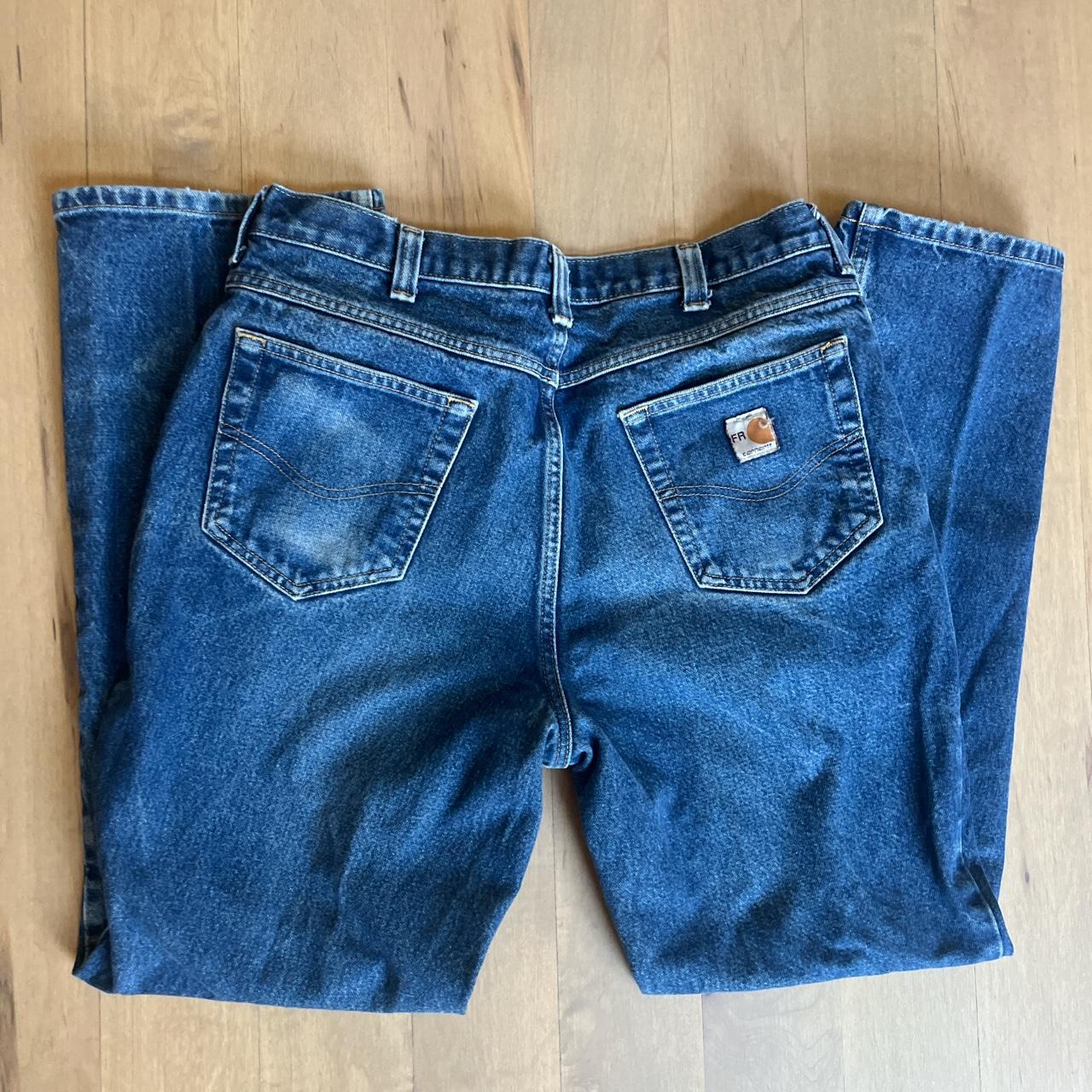 Carhartt Jeans 34x32 Great Condition - Depop