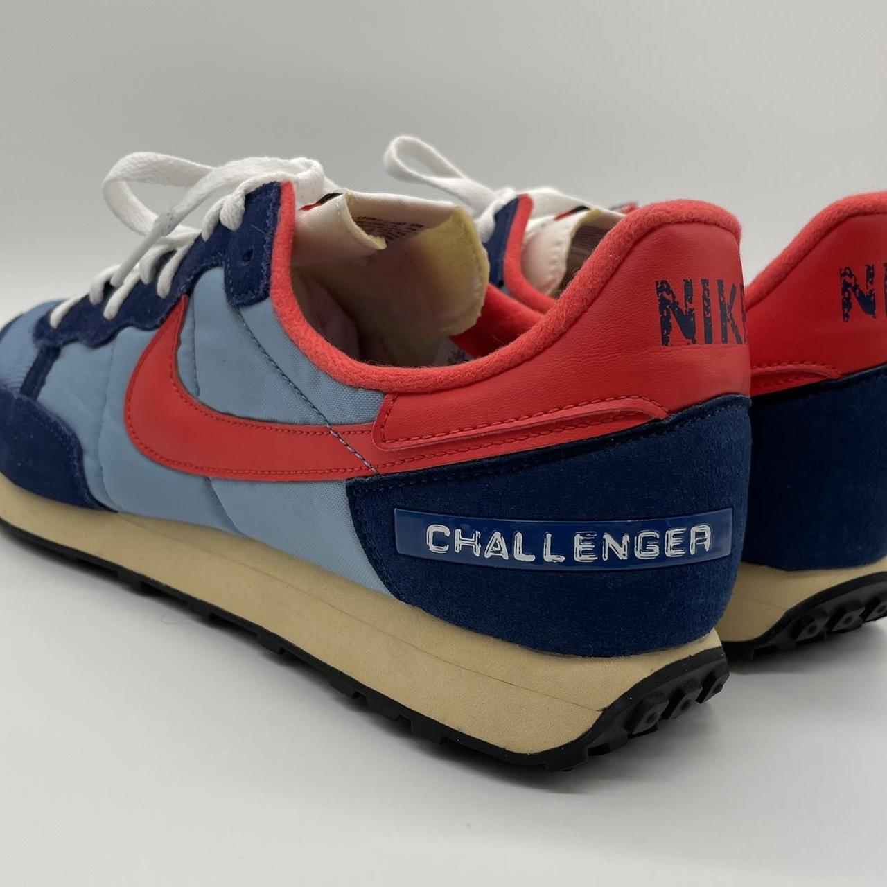 Nike Challenger OG Label Maker Light Blue/Red. Men's | Depop