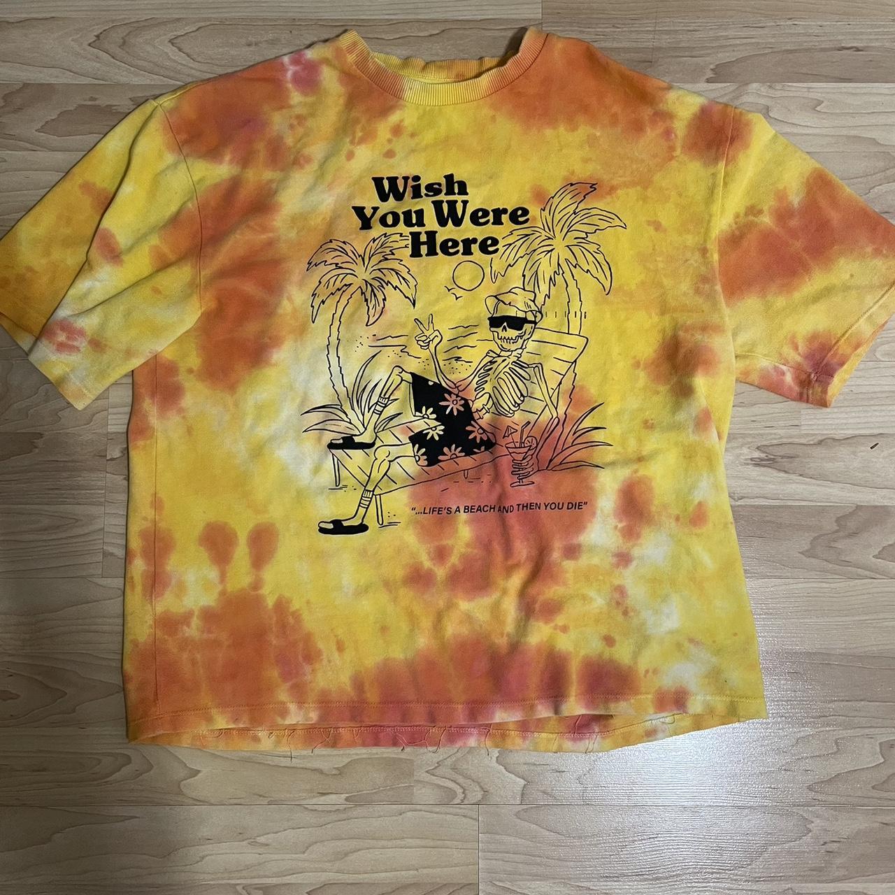 collusion tie dye t shirt