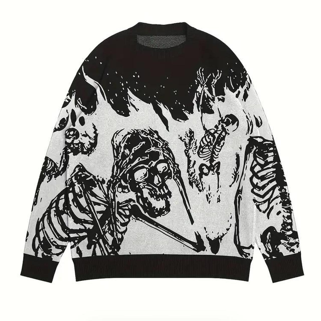 Skeleton Sweater Multiple sizes! True to size! - Depop