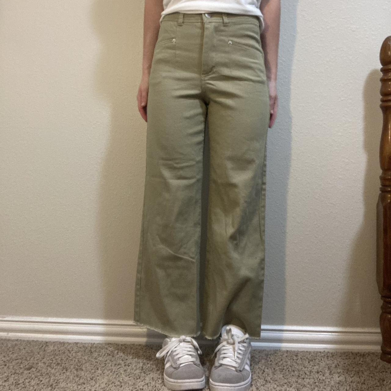 Forever 21 wide leg pants - Depop