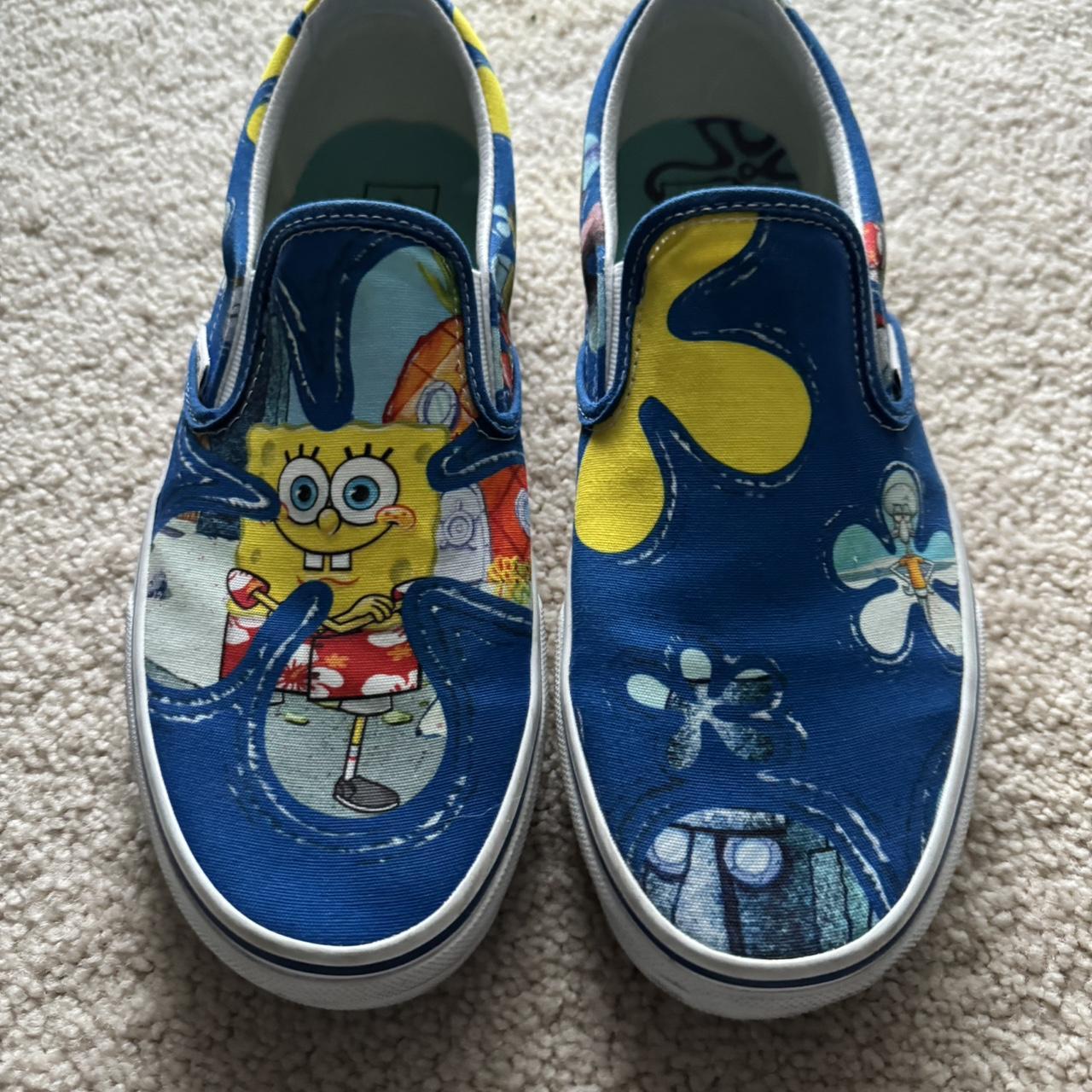 Custom hotsell spongebob vans