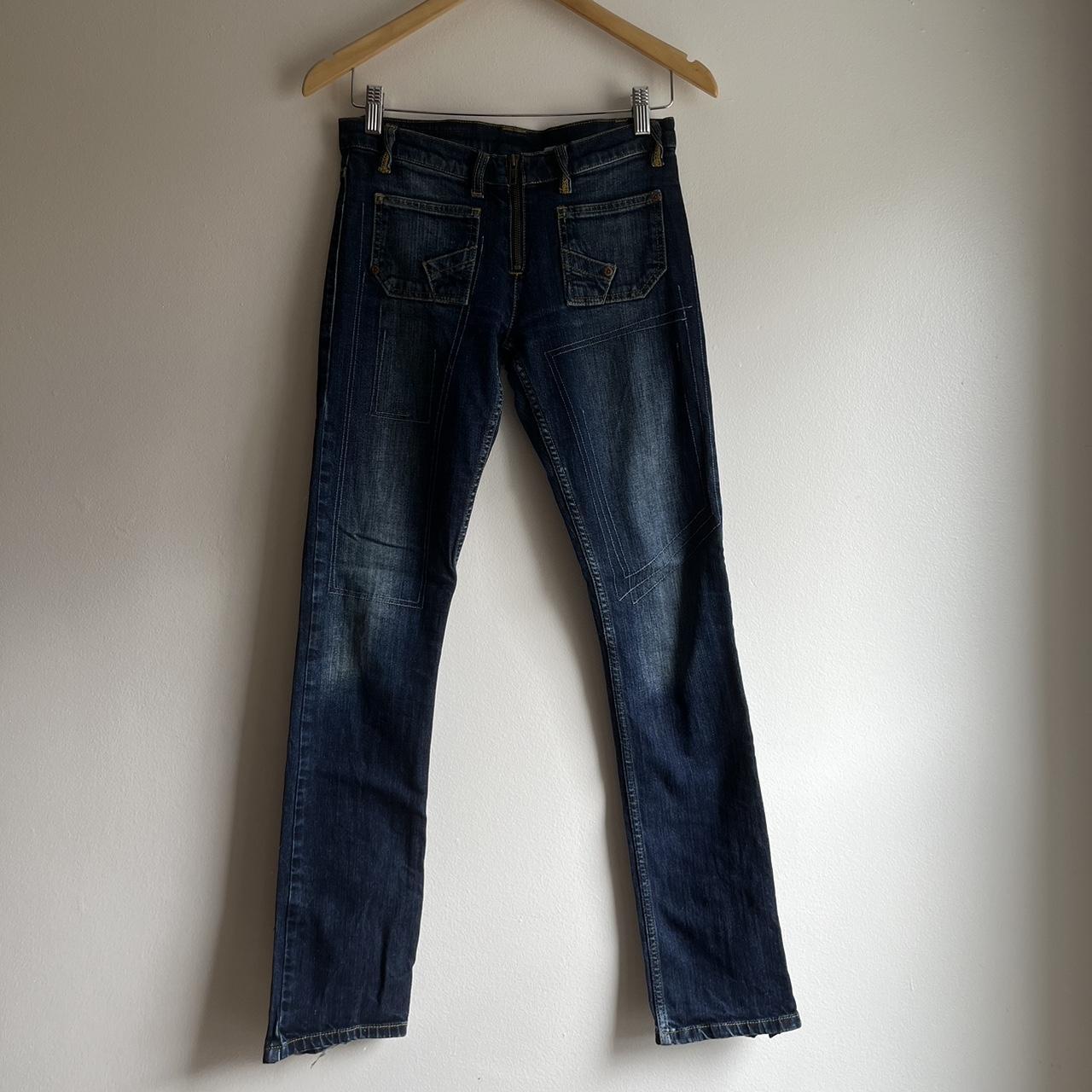 【送料込】Skinny Lip d.i.a 系 Y2K 00s ギミック 平成 豊富なサイズ展開】Lee BABE ストレッチ/スキニーデニムパンツ