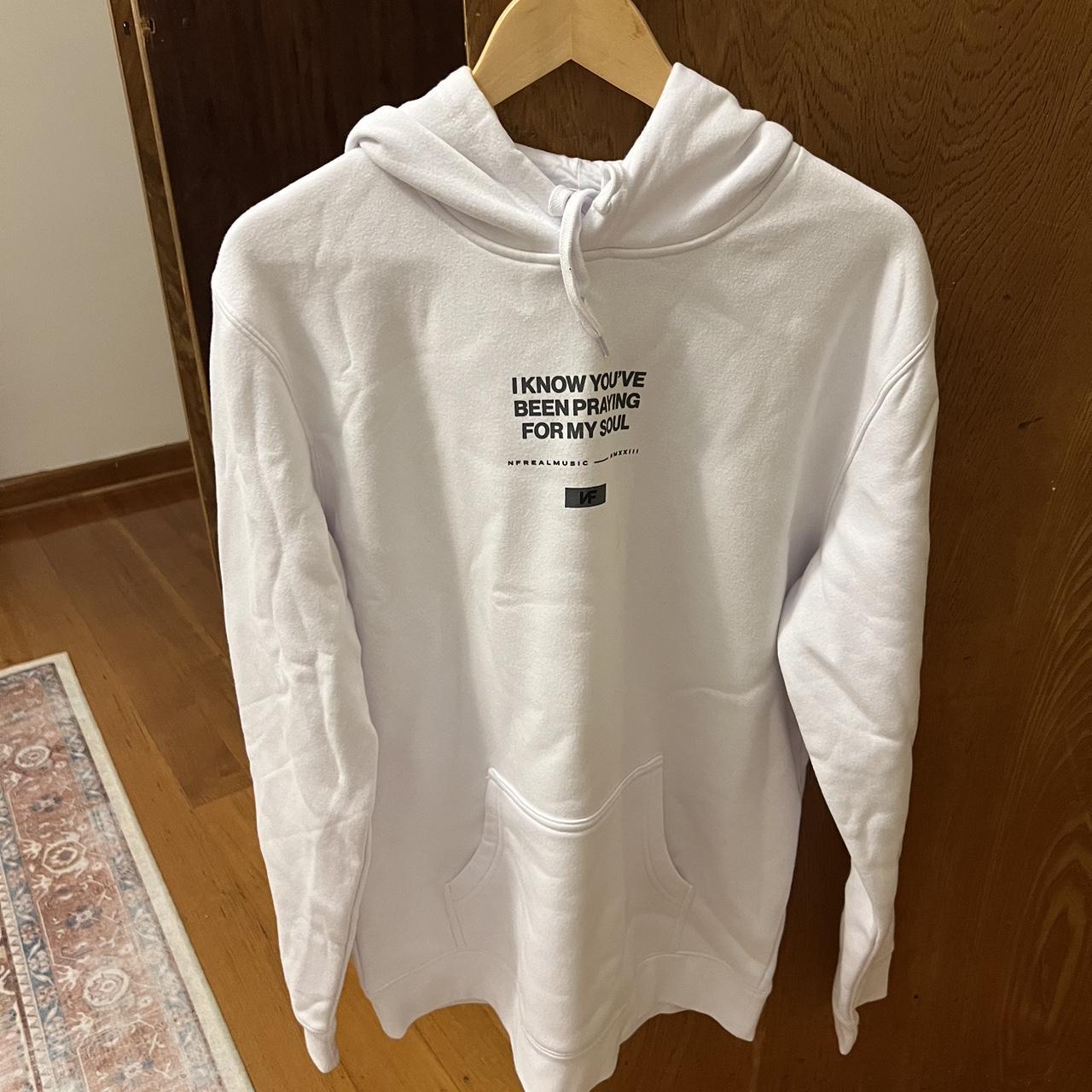 NF Hope Tour Lost Soul Hoodie in White Size L Brand. Depop