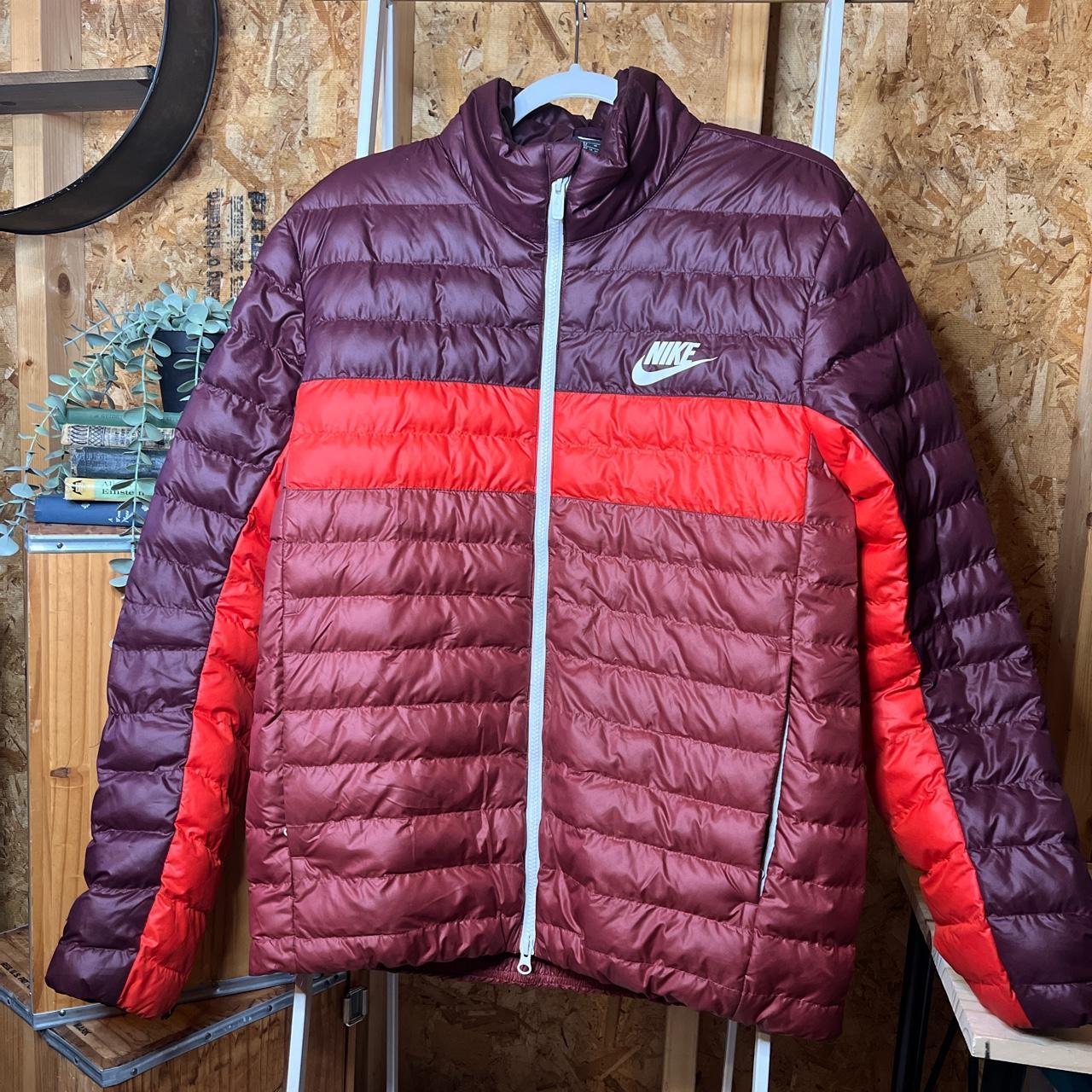 Mens Nike Colorblock Puffer Jacket Size M