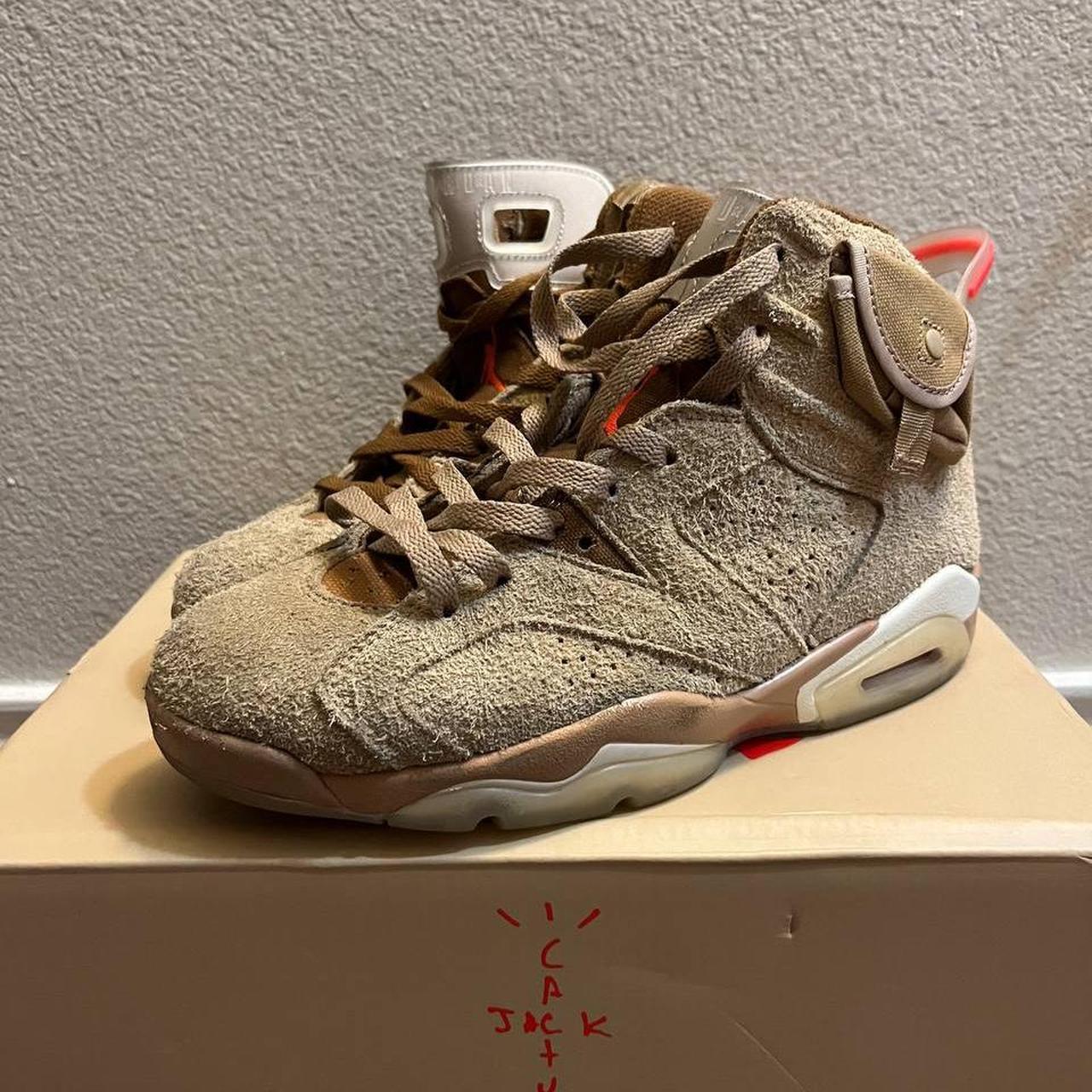 Travis Scott x Air Jordan 6 Retro 'British - Depop