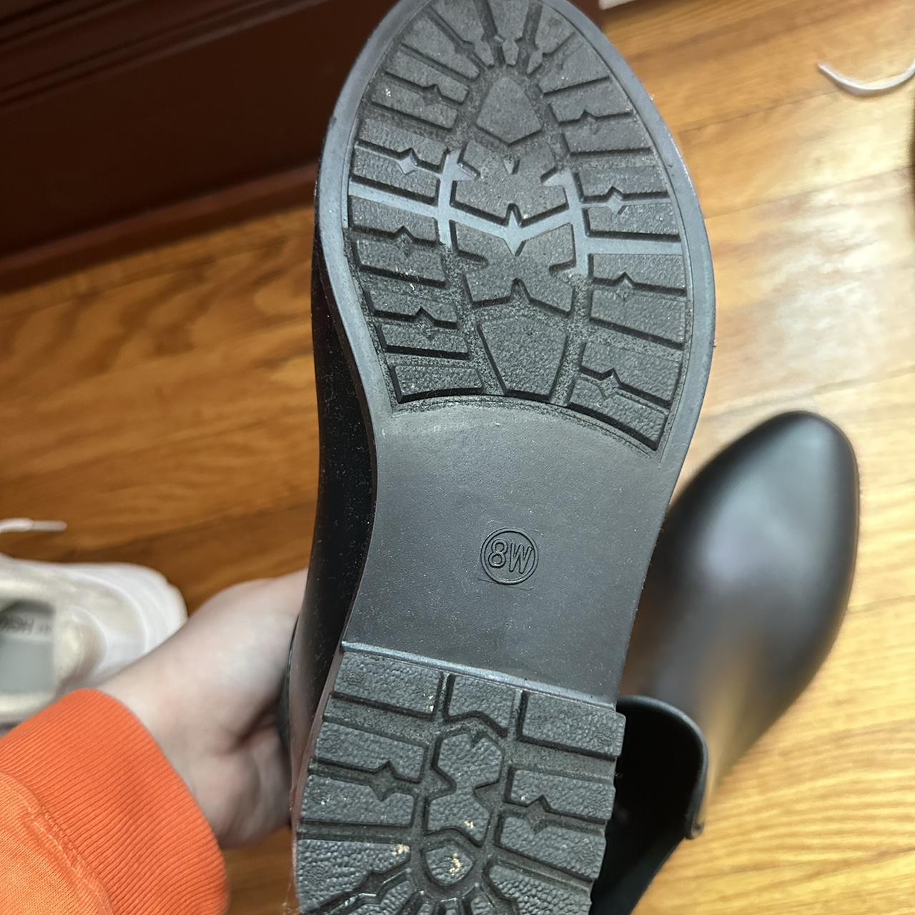 red chelsea rain boots