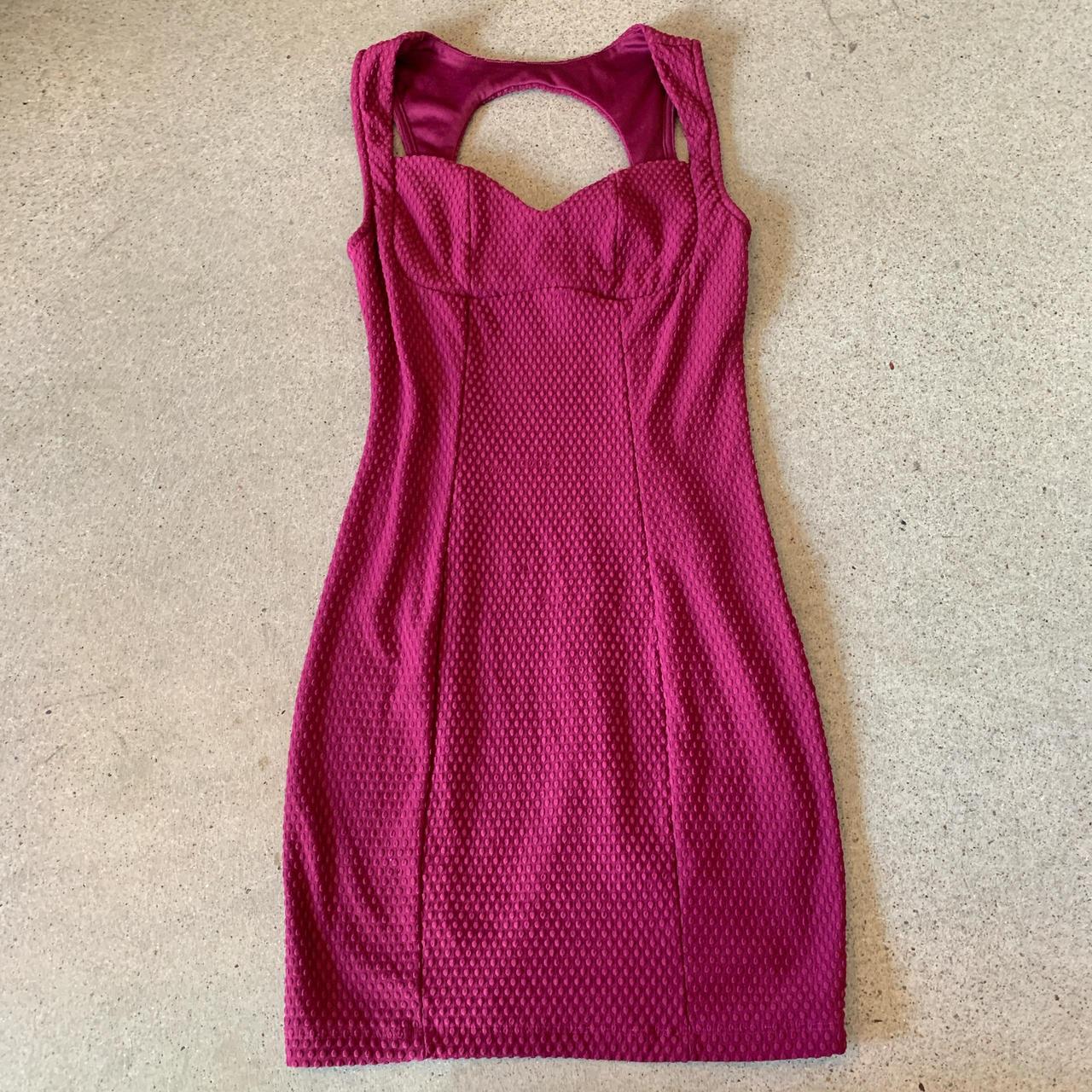 Charlotte russe hot pink dress best sale