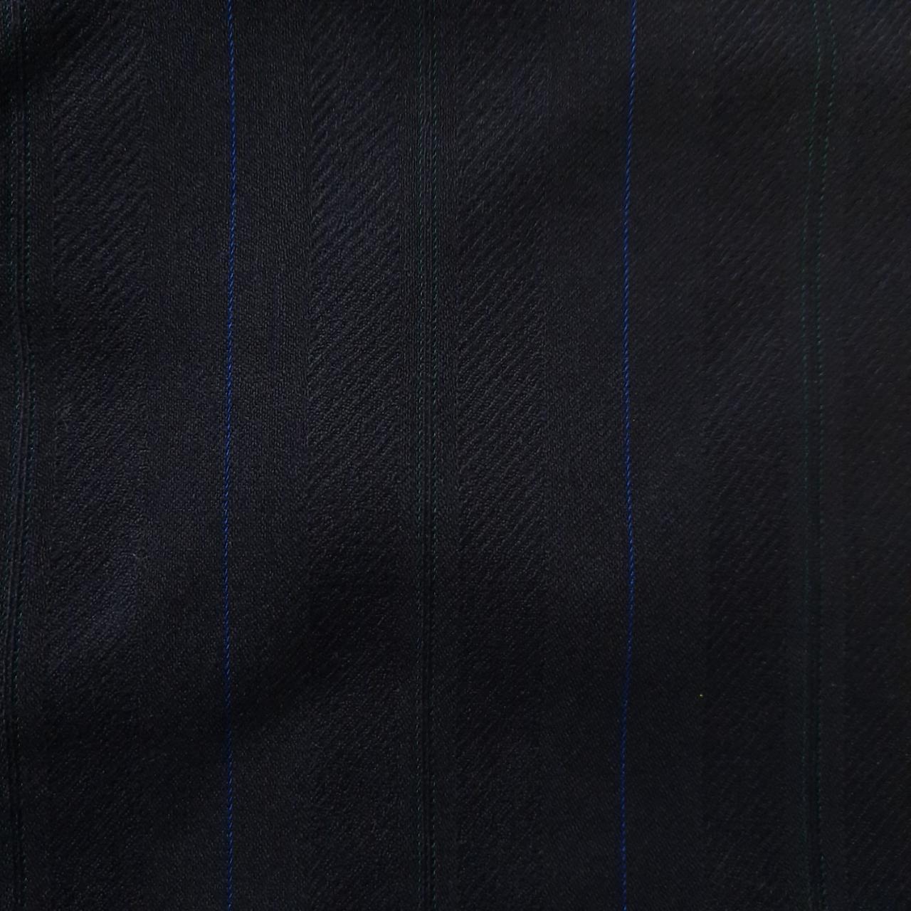 Preloved Men's Tailored jacket - Navy/Blue - L – … - image 8