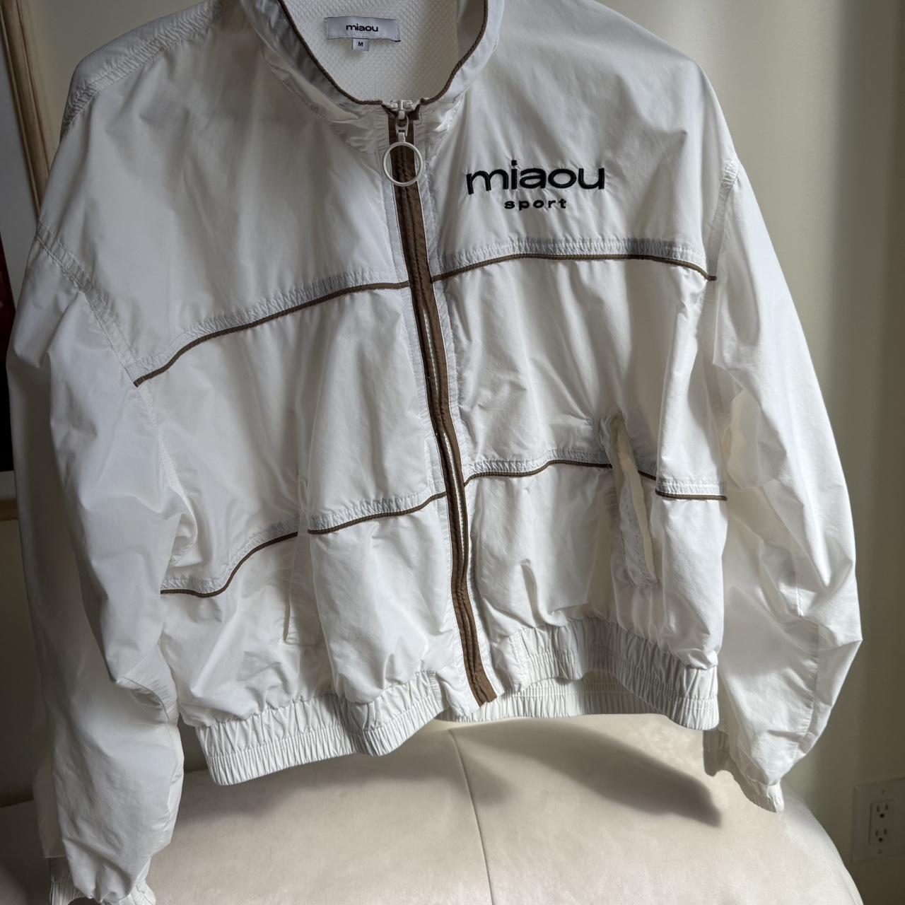 Miaou Women's Jacket - White - 6 – White Miaou sport zip up jacket #sportswear …