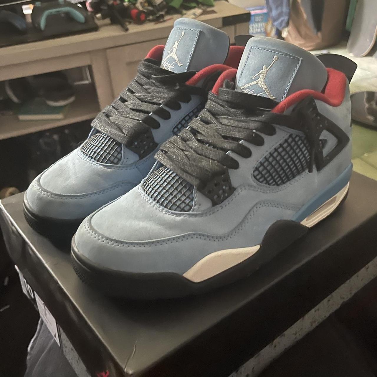 Travis Scott Cactus Jack Jordan 4s Worn a few times