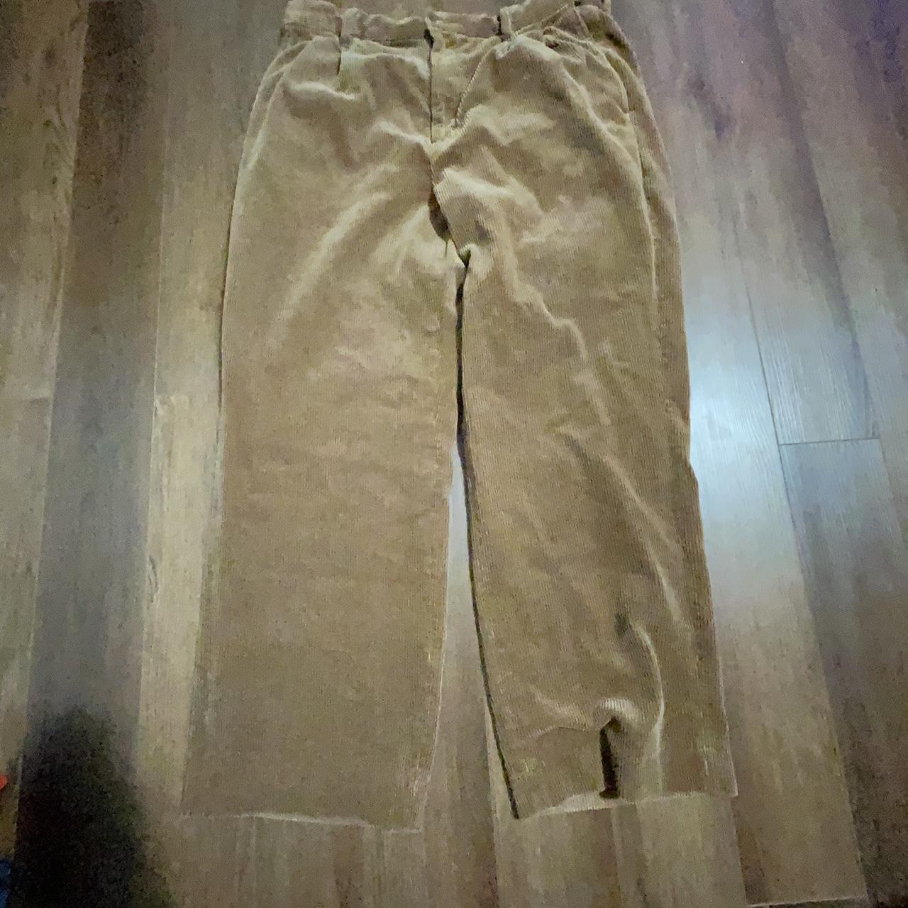 -eddie bauer courdroy Y2K pants skater... - Depop