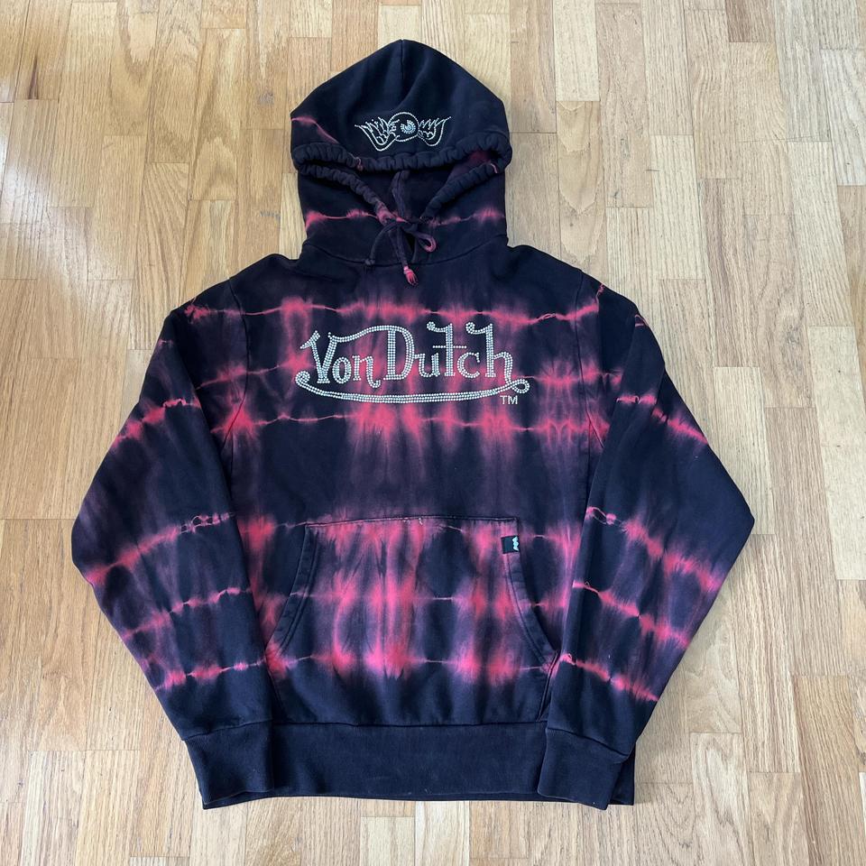 Von dutch hoodie rhinestone sale