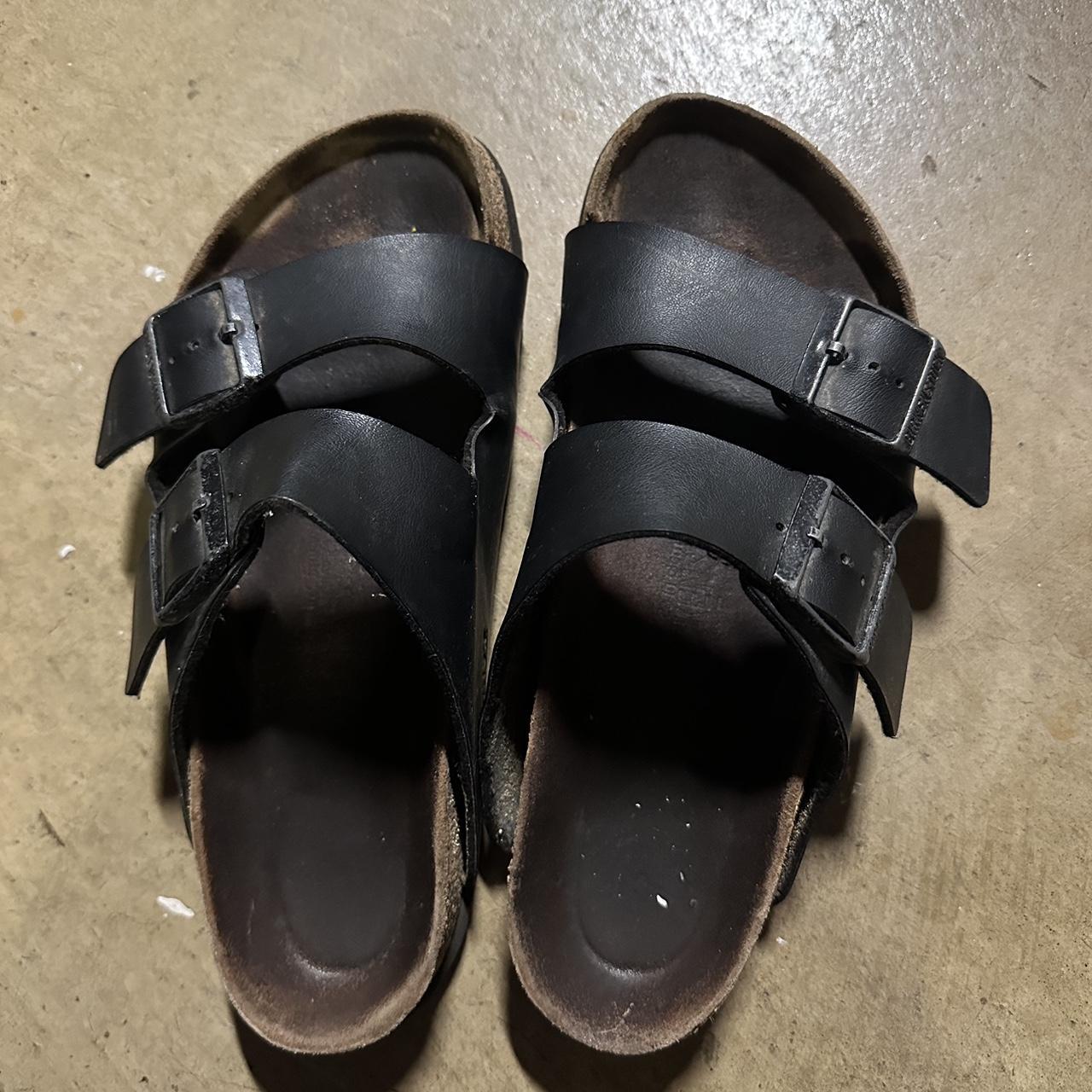 Black Birkenstock sandals Women’s 7.5 These are so... - Depop