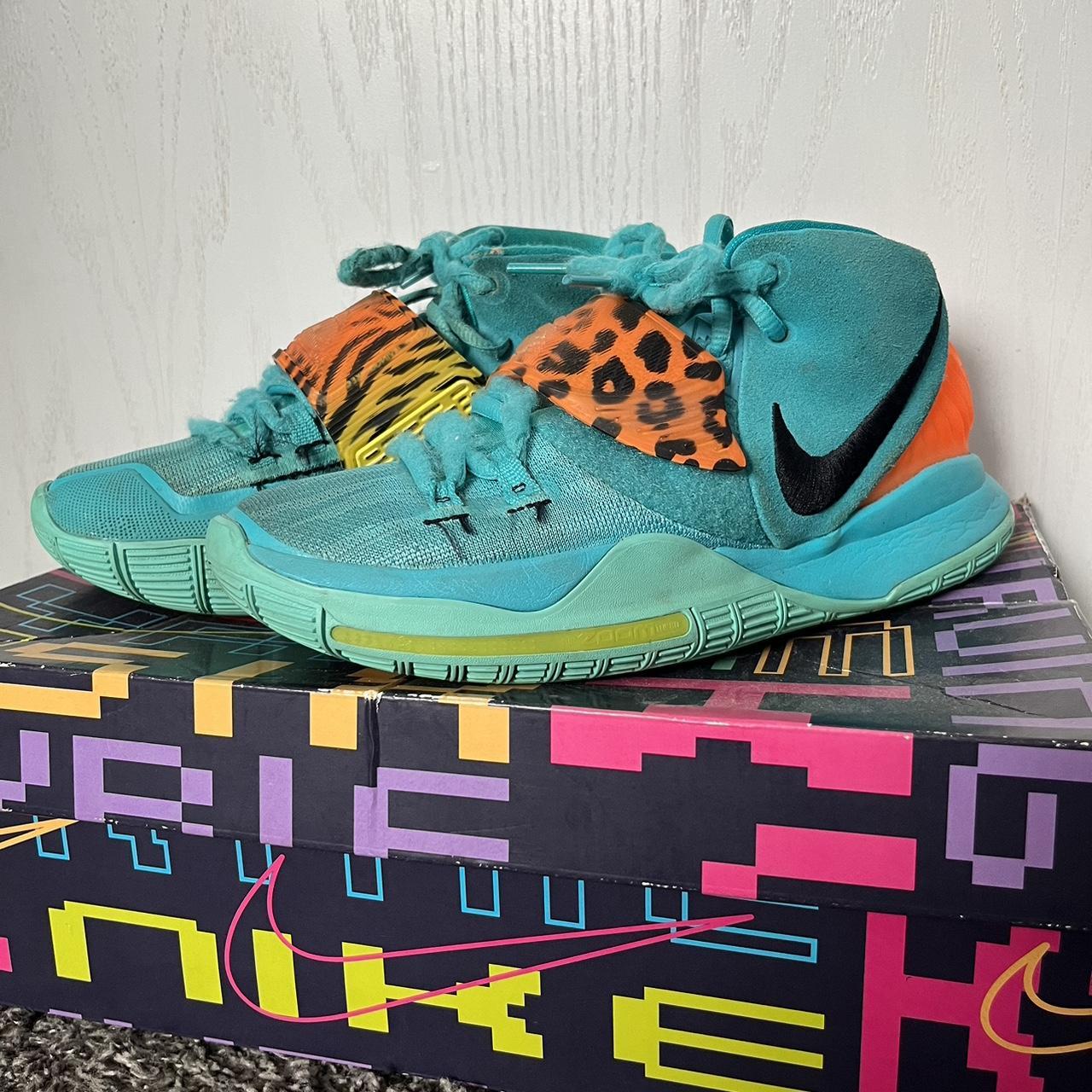 Nike kyrie 6 aqua hot sale