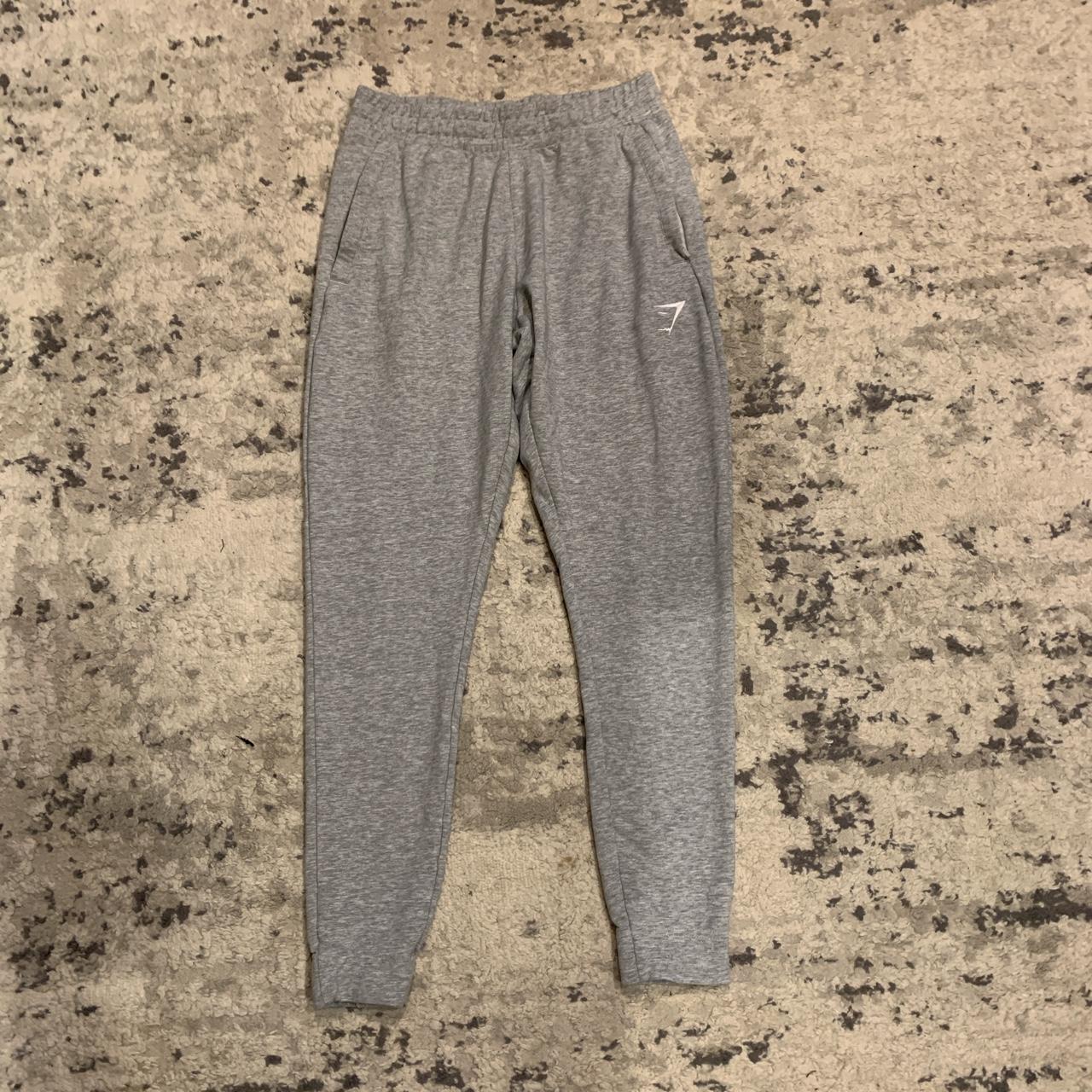 Gymshark mens grey discount joggers