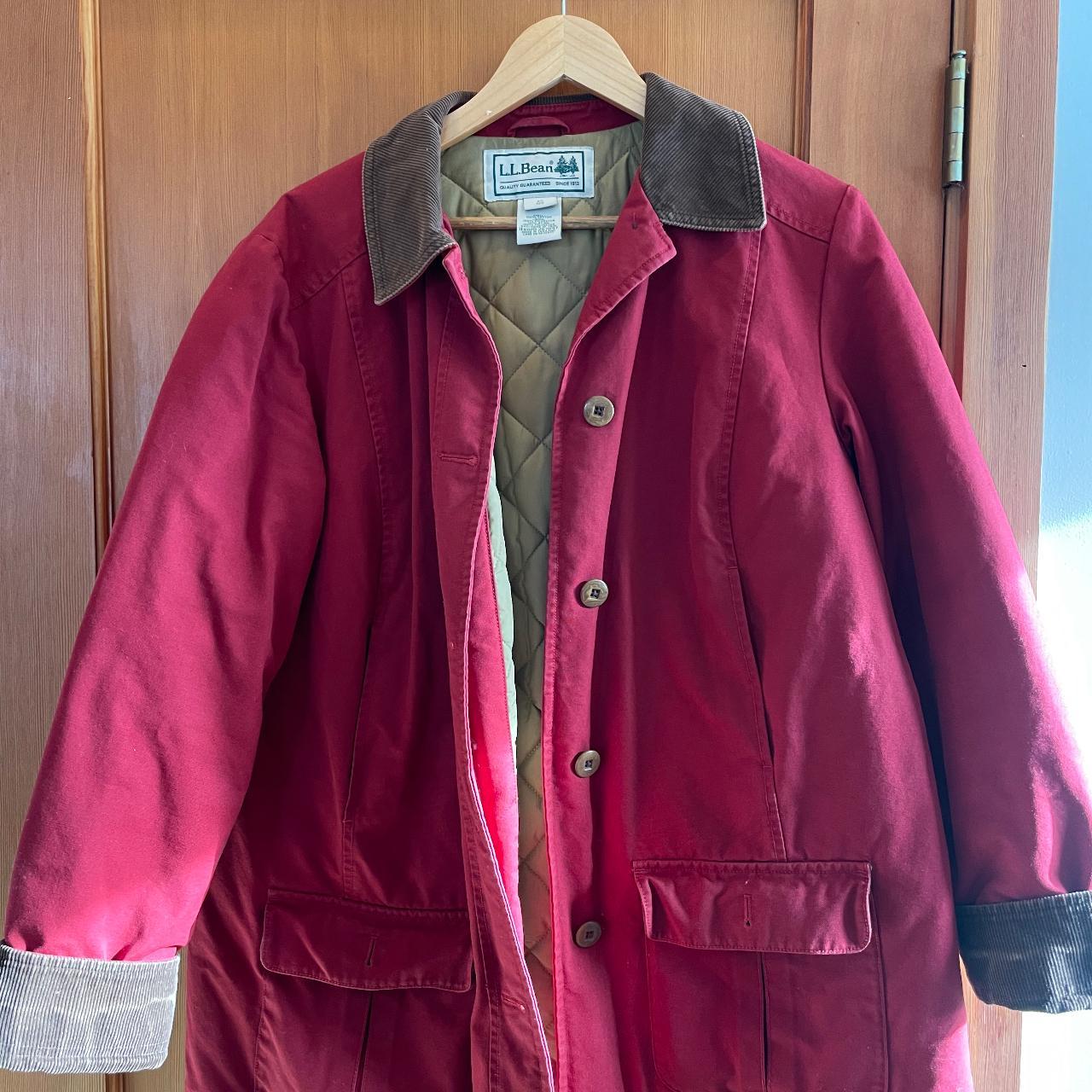 Ll bean outlet quilted coat