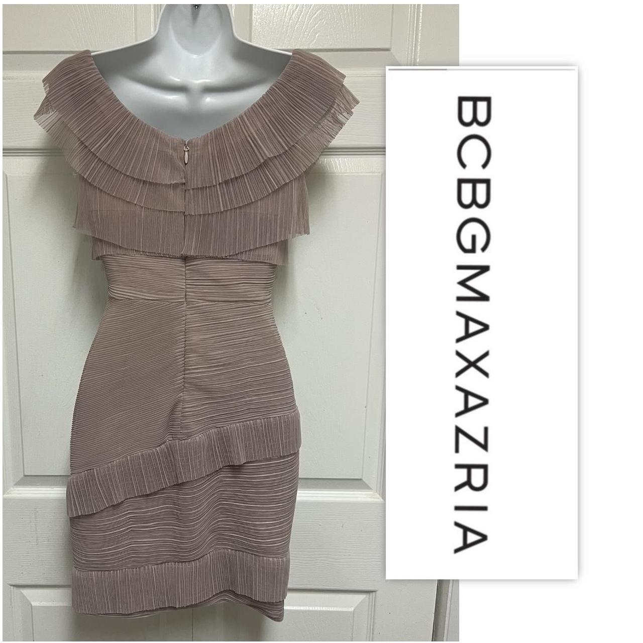 BCBG MAXAZRIA★Short Sleeve Knit Dress BC21 bcbg maxazria , multicolor midi short sleeve knit dress, xs