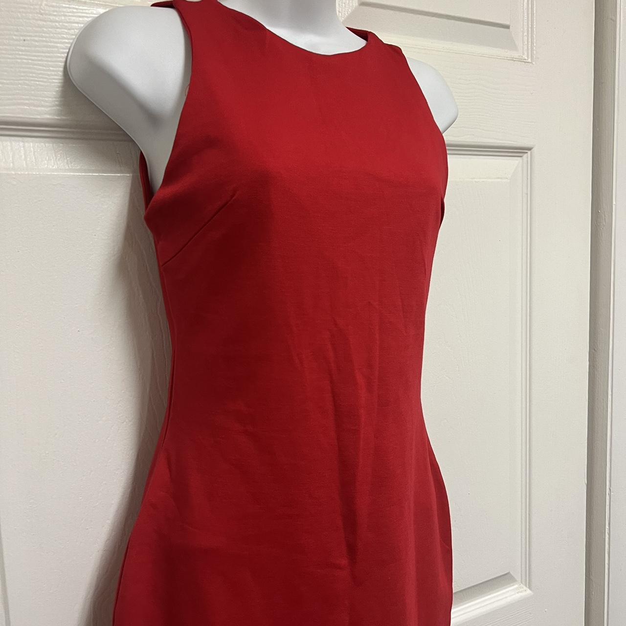 Fashion Nova Melinda Red Body Sculpting MIDI Dress. Depop