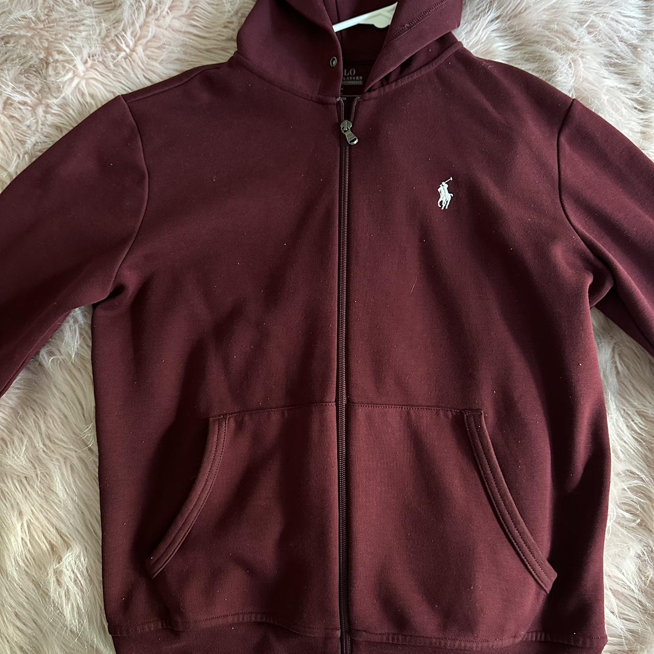 Burgundy 2025 polo sweatsuit