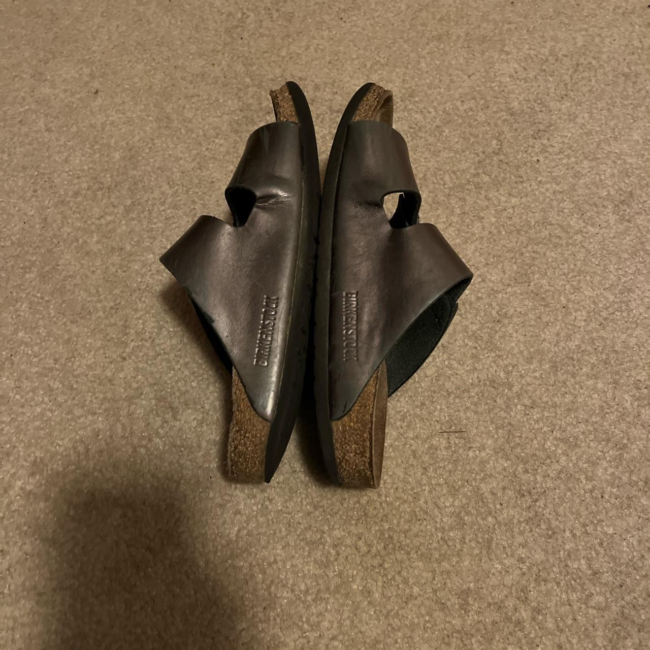 mens silver birkenstocks