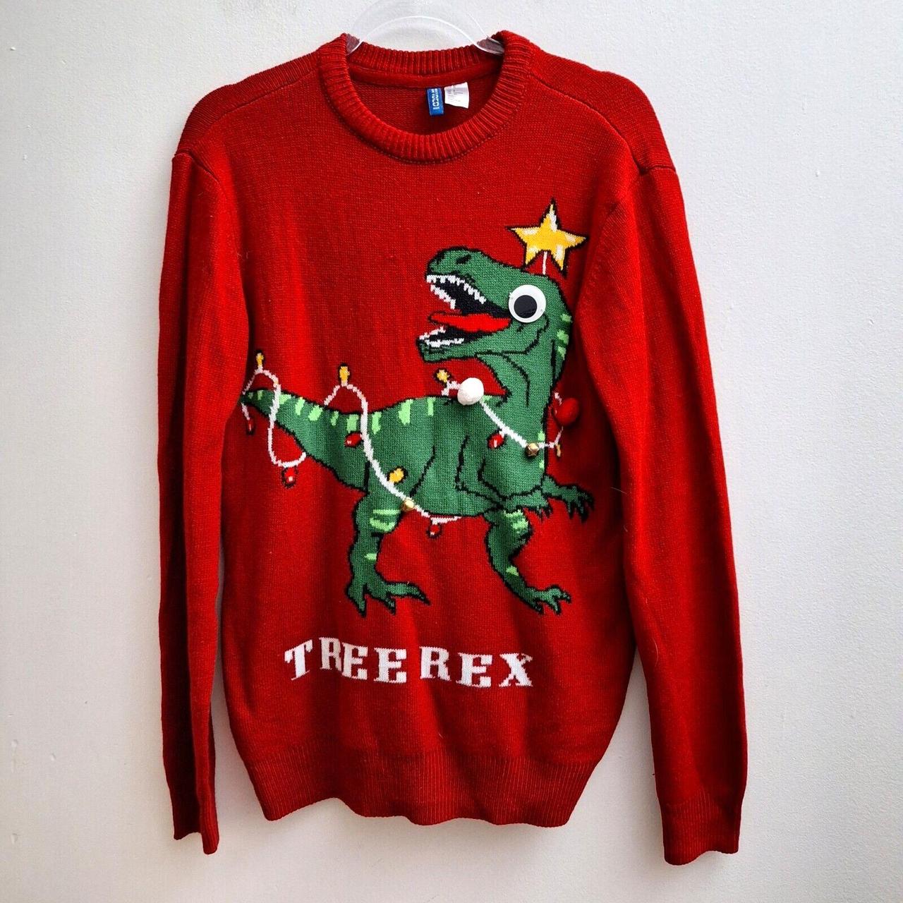 H&m tree rex on sale sweater