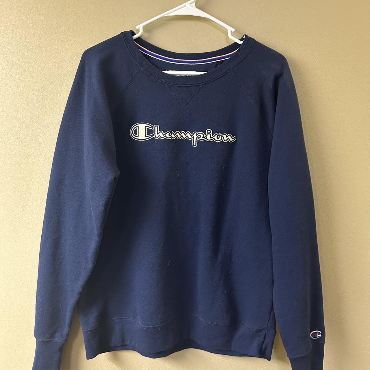 Champion Sweater. Great condition size L - Depop