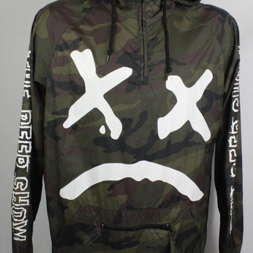 Lil Peep The Peep Show Camo Anorak Windbreaker Depop