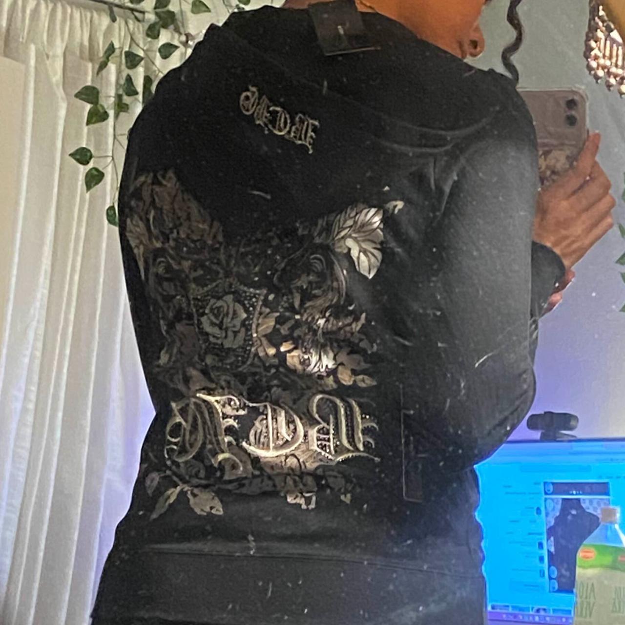 Black BCBG tracksuit zip up ｡ﾟ•┈꒰ა ♡ ໒꒱┈• ｡ﾟ BRAND... Depop